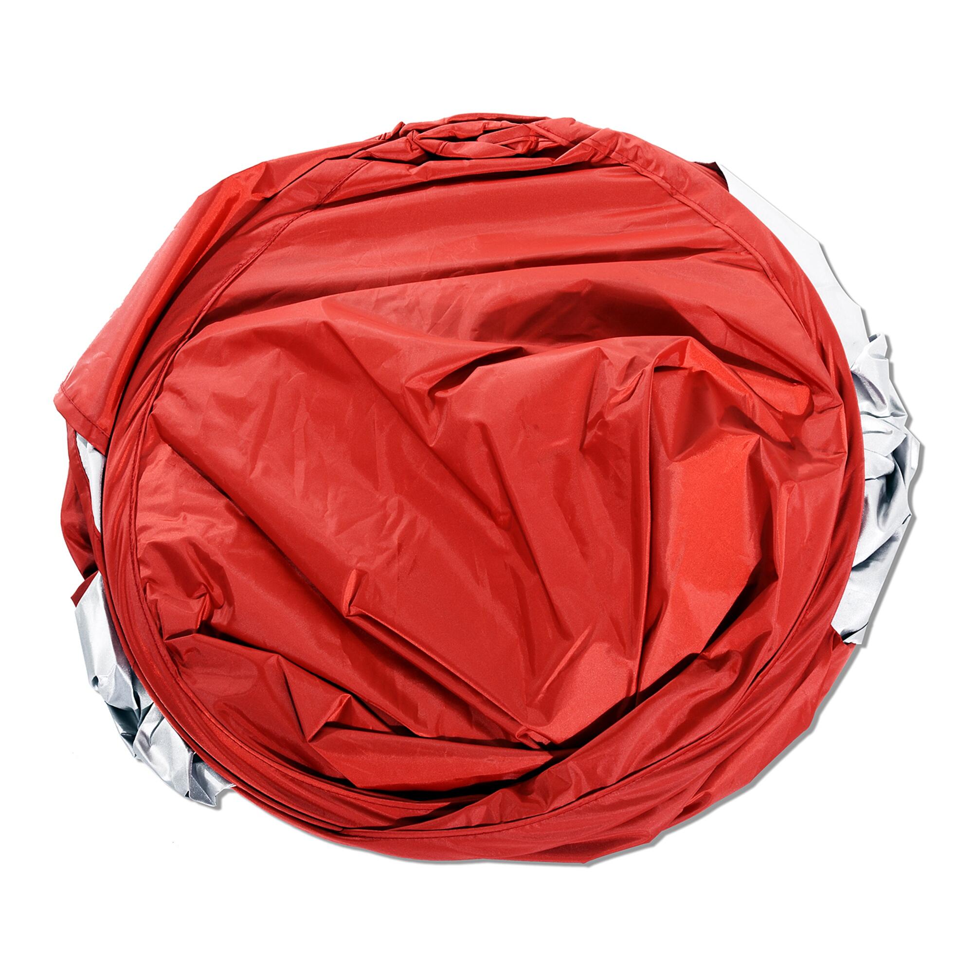 Tienda de Campaña Outsunny 200x150x119 cm Rojo 4/7