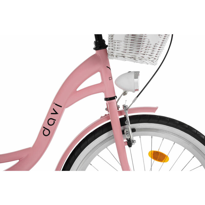 Dětské kolo Davi Amelia, 1 rychlost, 24″, 130-165 cm