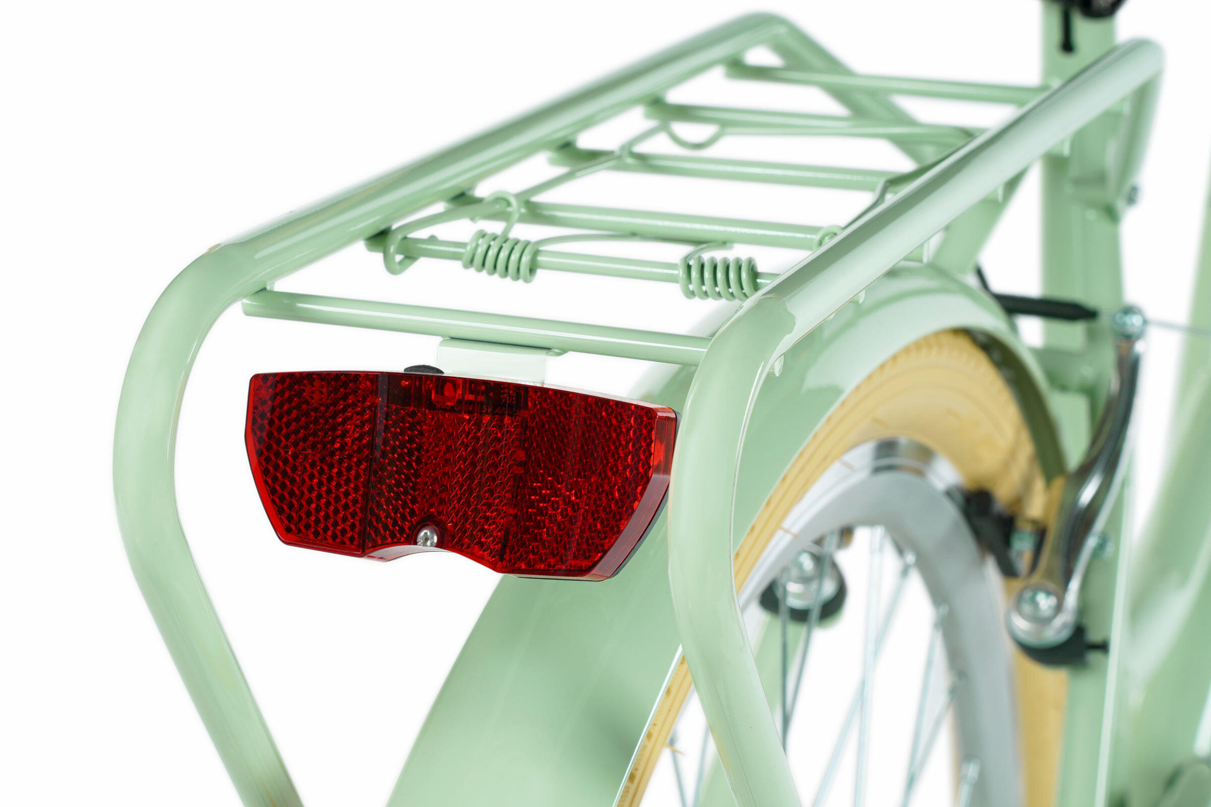 Vélo femme Davi Mila 28″, 160–185 cm, 1 vitesse, vert/crème 6/7