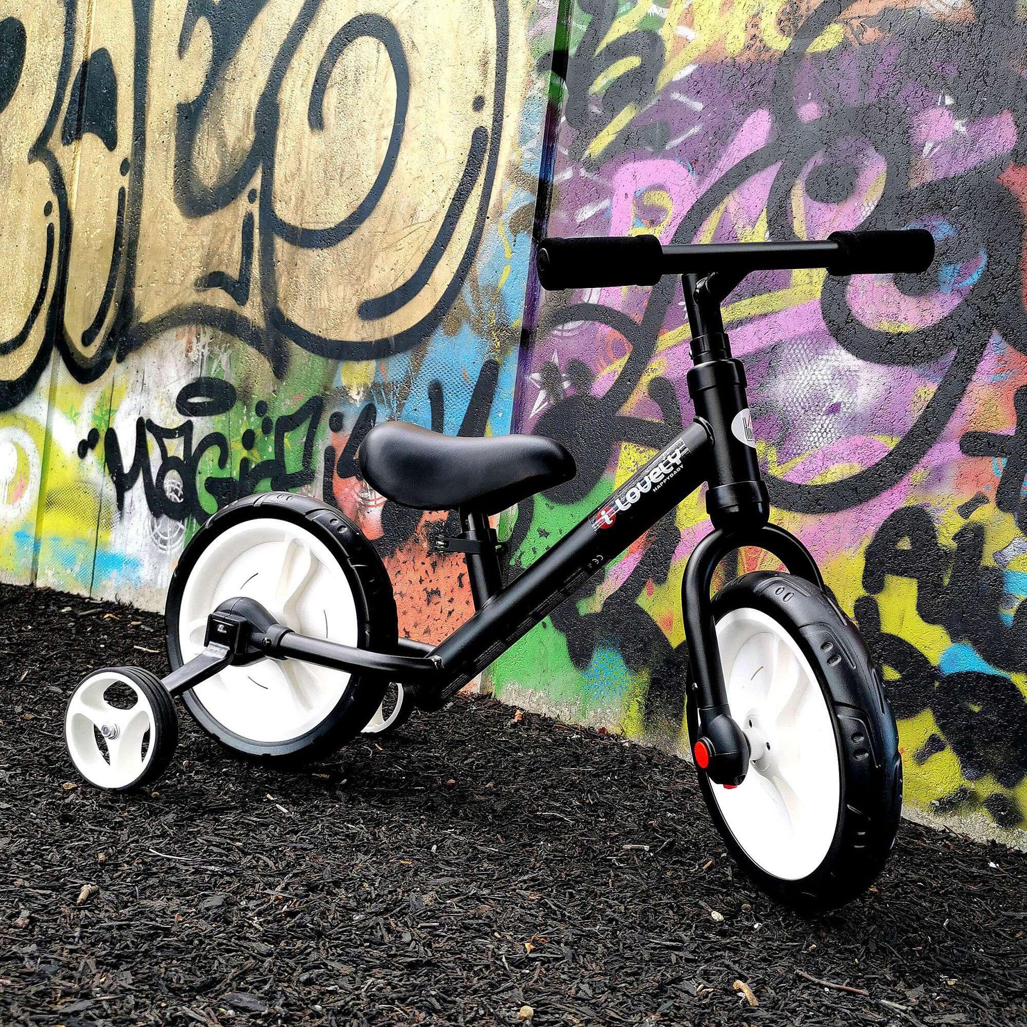 Bicicleta sem Pedais 85x36x54 cm Preto HOMCOM 2/7