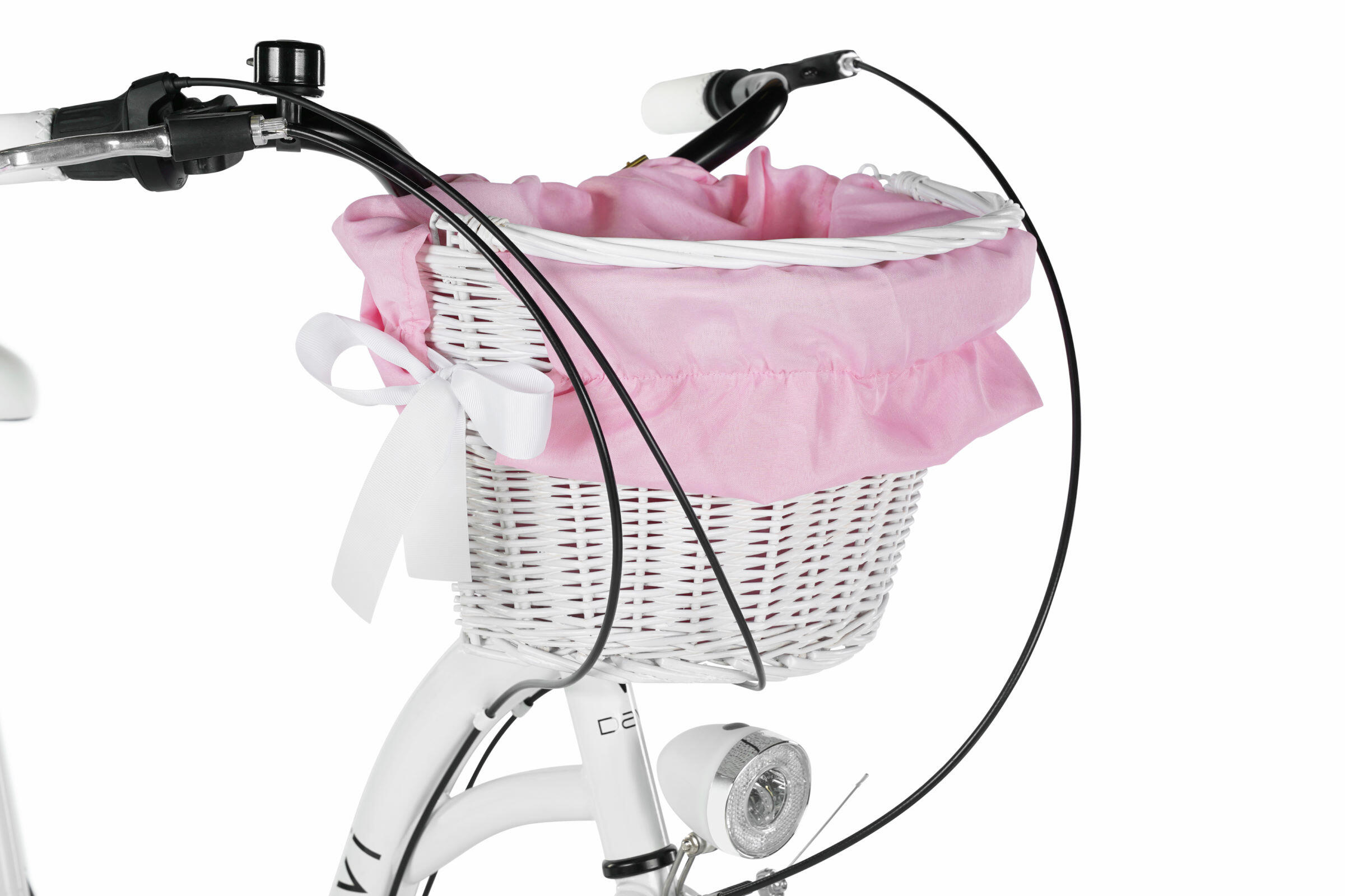 Vélo femme Davi Emma 28″, 160–185 cm, 7 vitesses, blanc/rose 4/7