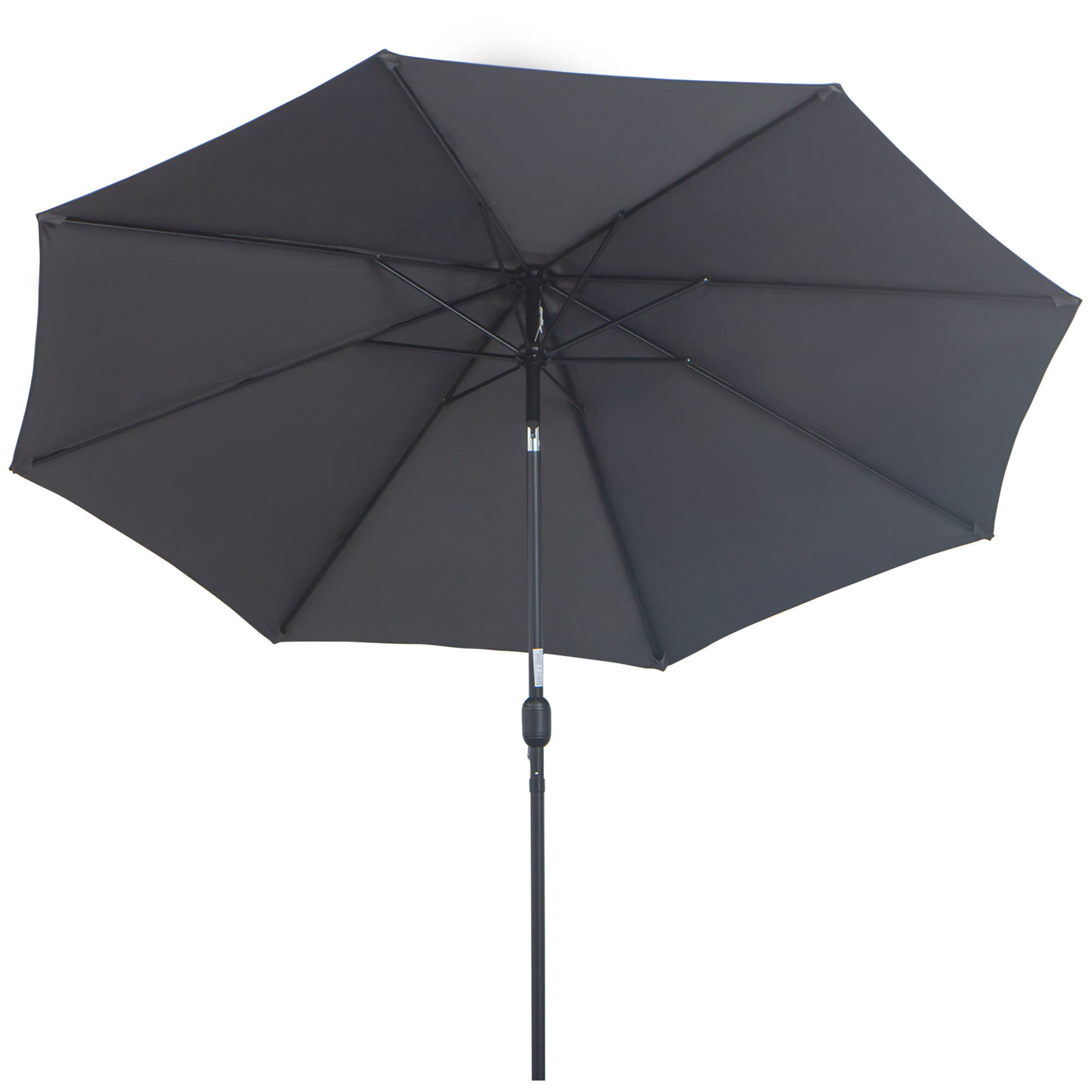 Chapéu de Sol de  Ø295x250cm Cinza escuro Outsunny 4/7