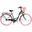 Bicicleta dama Davi Lila 28", 1 vitez, 160-185 cm, Negru/Roz