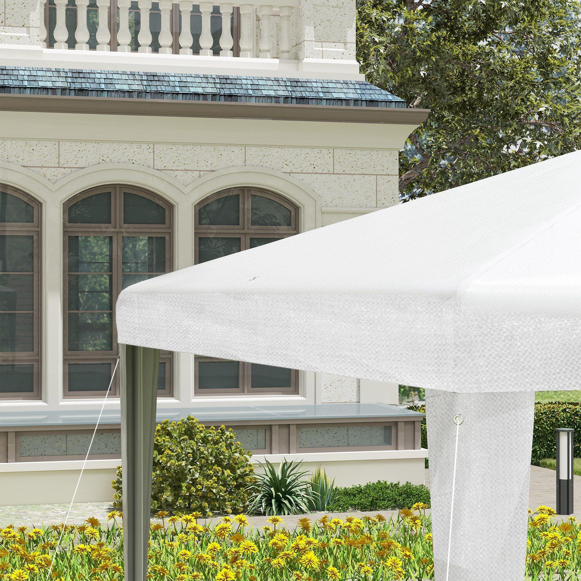 Carpa Evento Deportivo 293x293x252 cm Blanco 5/7