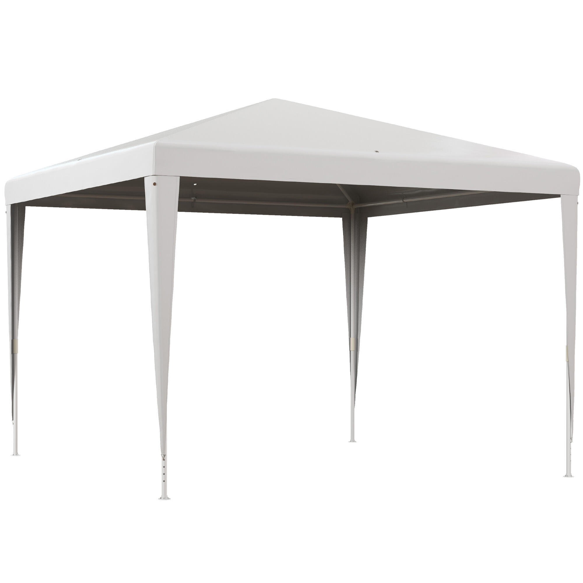 OUTSUNNY Carpa Evento Deportivo 293x293x252 cm Blanco