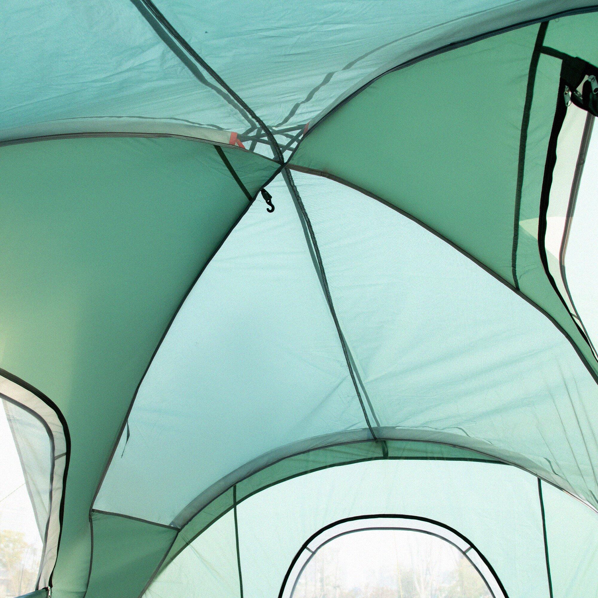 Tienda de Campaña Outsunny 455x230x180 cm Verde 5/8