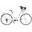 Bicicleta dama Davi Emma 28", 7 viteze, 160-185 cm, Alb/Negru