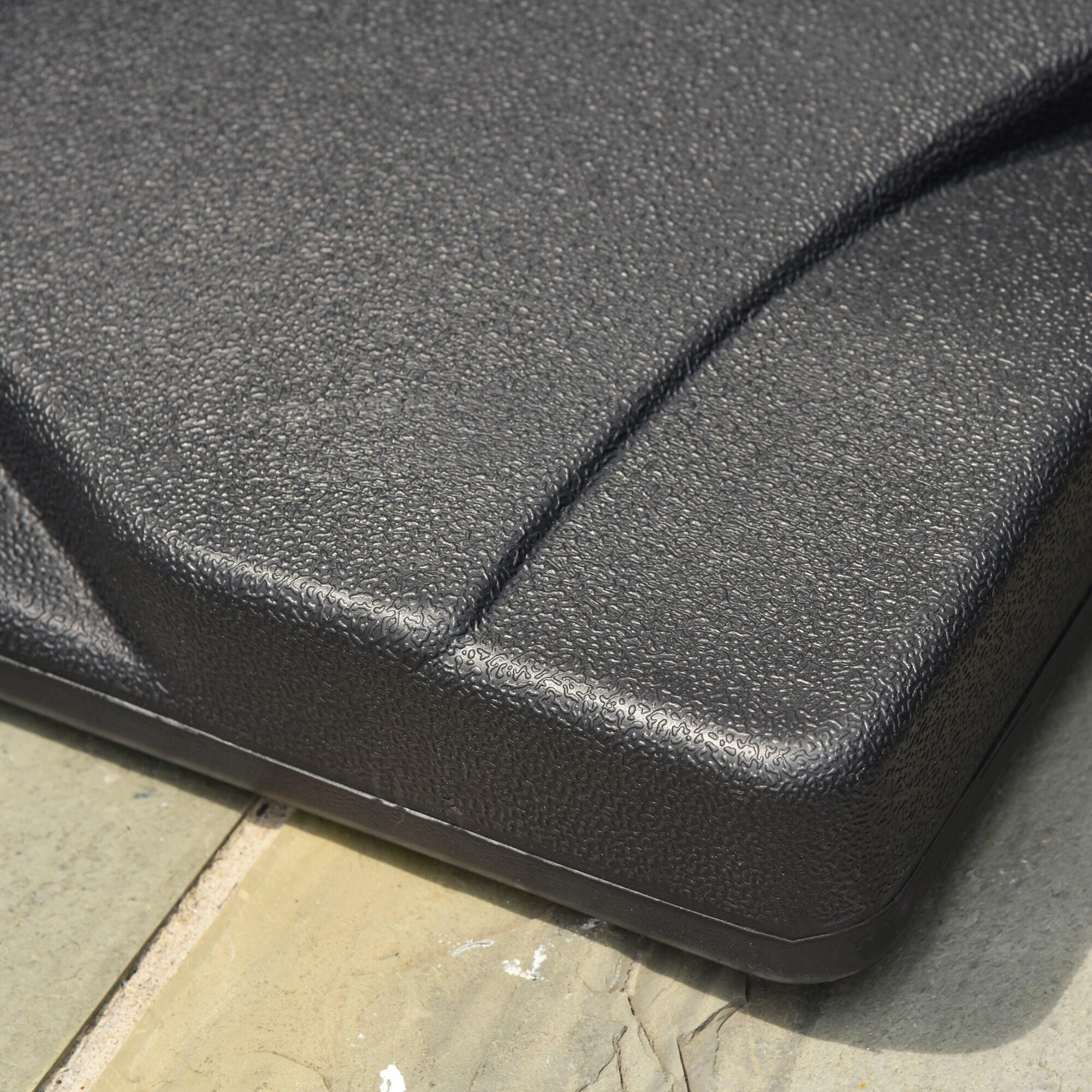 Base para Parasol de camping Outsunny 41.5x41.5x33 cm Negro 5/7