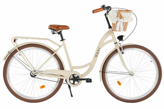 Bicicletta donna Davi Lila 28" 1 velocità 160-185 cm Rosa/Nero