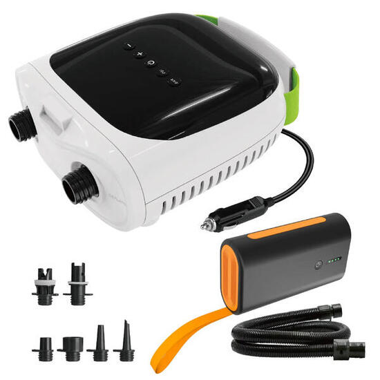 SUP PBG 8 12V LED 20PSI Pumpenset + 4000mAh Powerbank für Zigarettenanzünder