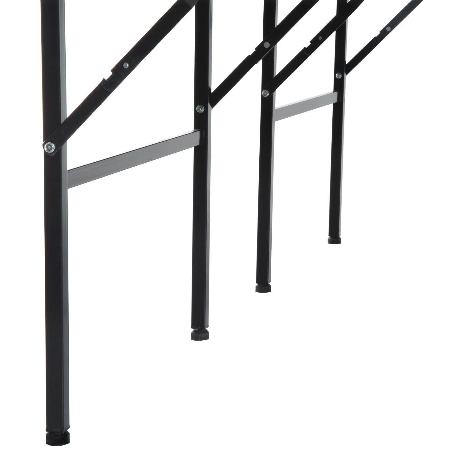 Mesa Ping Pong Dobrável 152.5x274x76cm Azul HOMCOM 4/7
