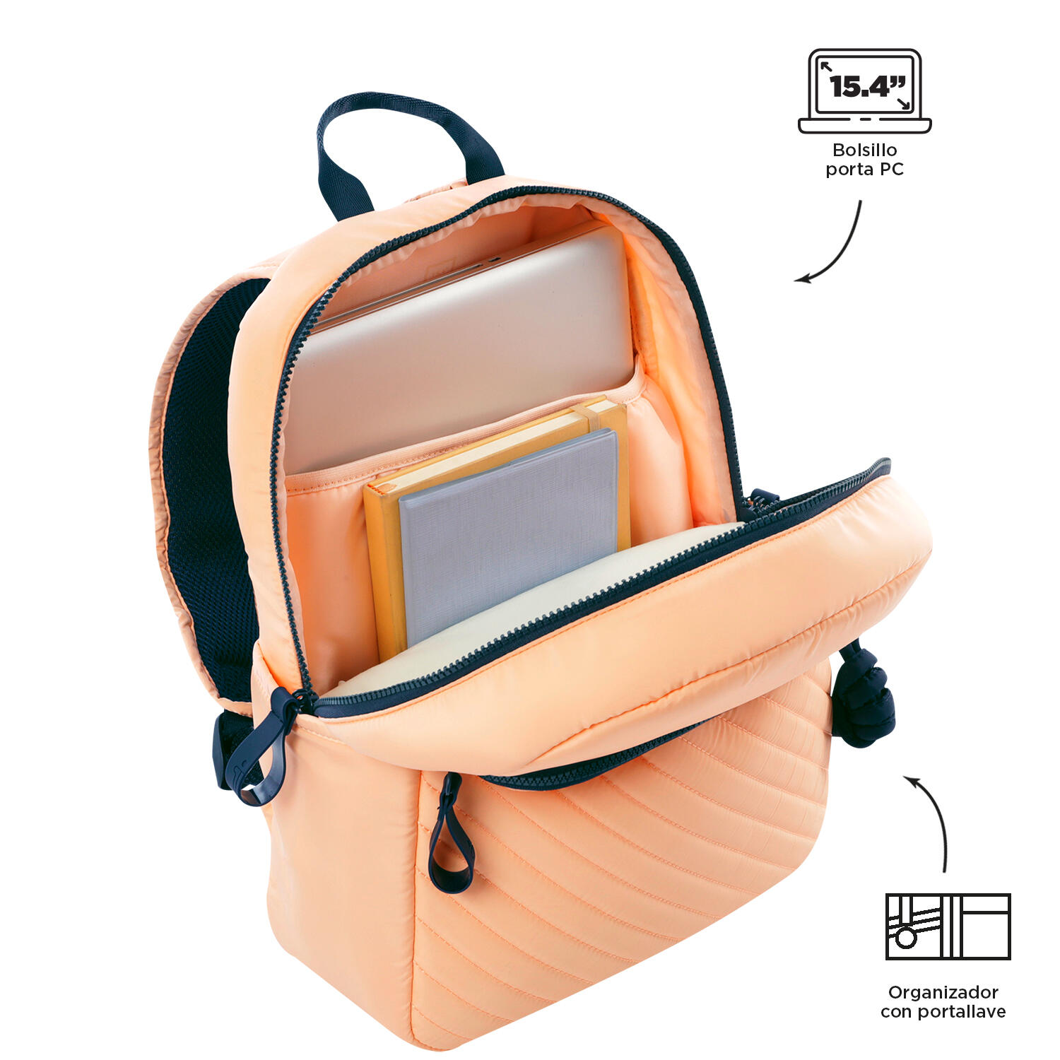 Totto Mochila urbana Arlyn Bellini Poliéster 29 x 40 x 14 cm 4/5
