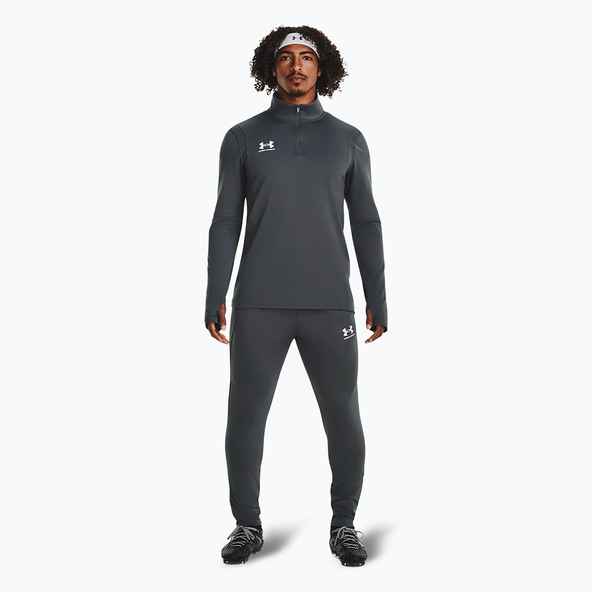 Heren Under Armour Challenger Midlayer Football Sweatshirt 2/5