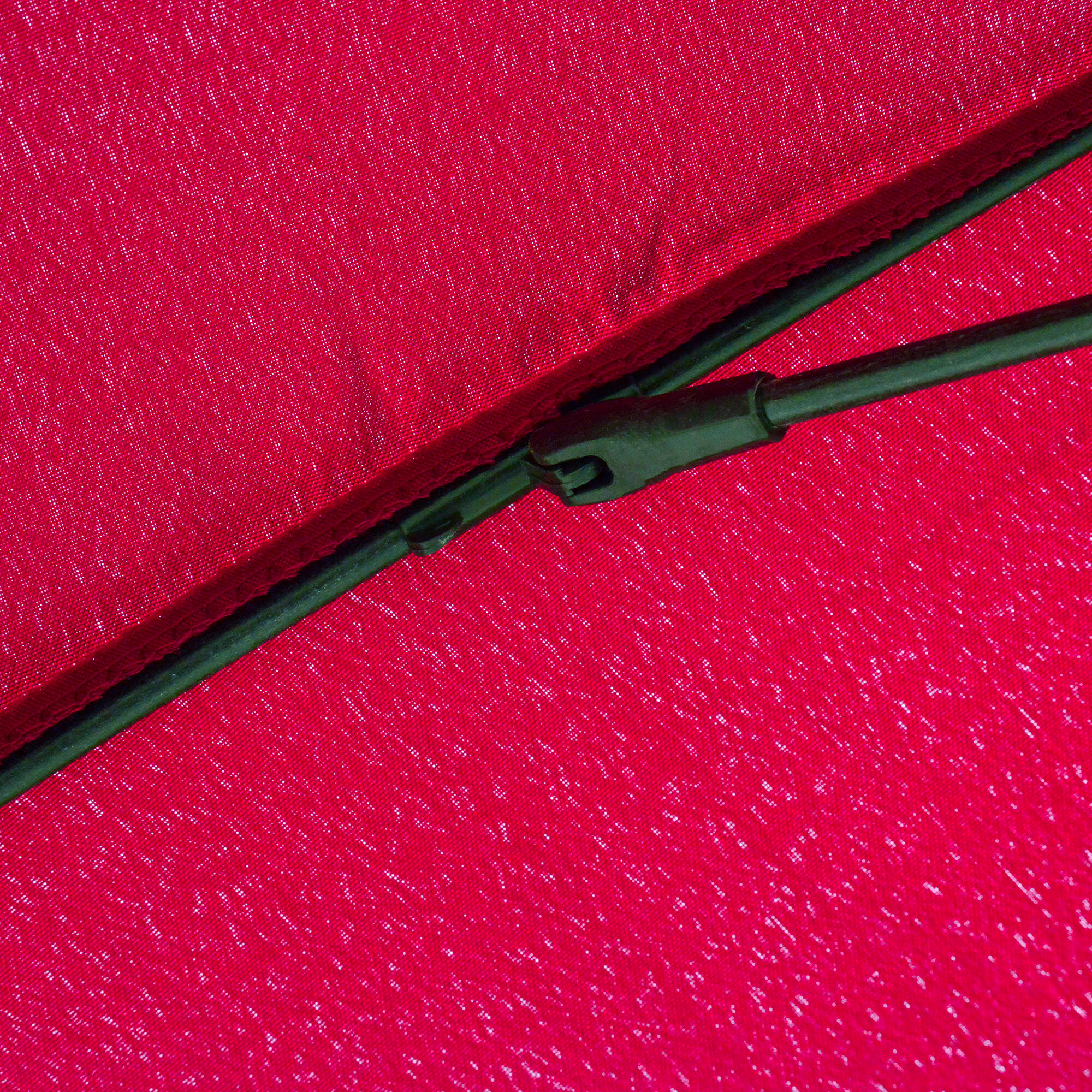 Chapéu de sol ø250x240 cm vermelho de vinho tinto Outsunny 5/7