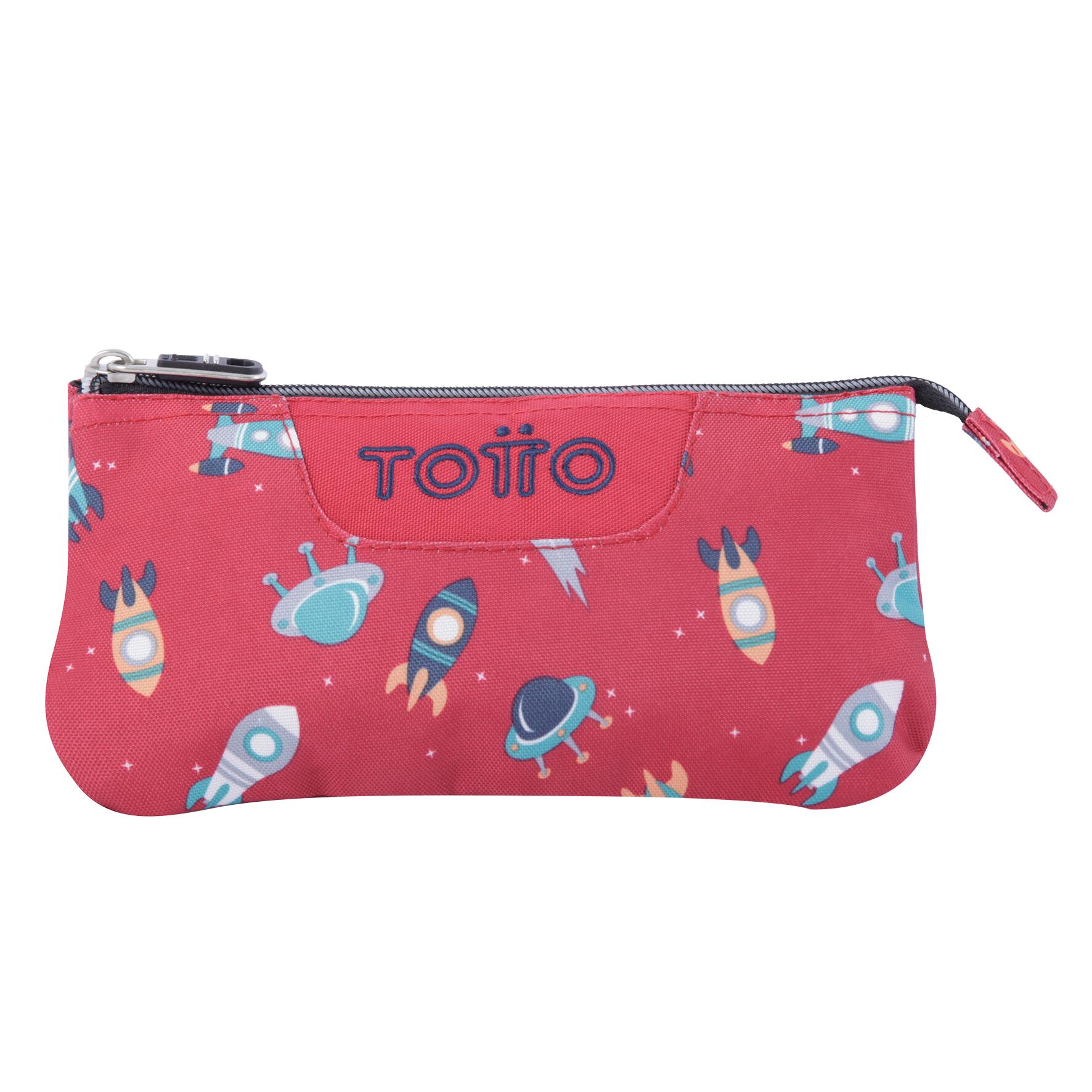 Totto - Tableau Multifonction Totto - Étui - Tétine Sac À Eau - Rouge - Taille Unique - Decathlon