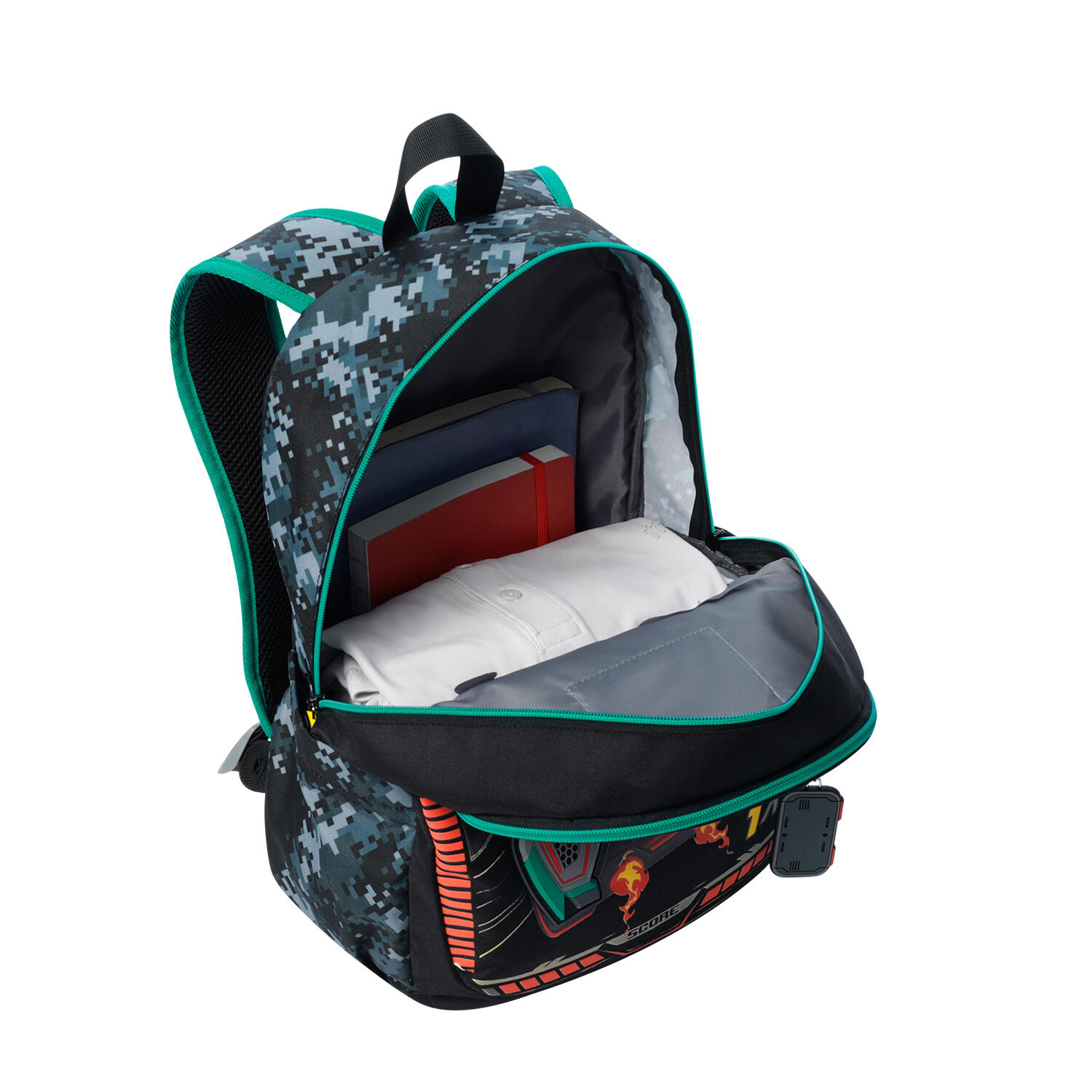 Totto Mochila infantil Best Game Cars Poliéster 29 x 40.5 x 14 cm 4/5