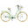 Bicicleta dama Davi Lila 28", 1 vitez, 160-185 cm, Verde/Crem