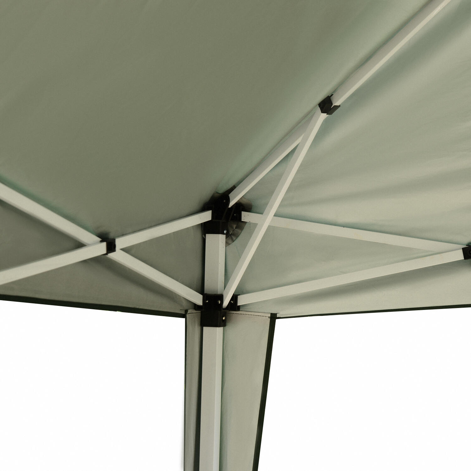 Carpa Evento Deportivo Outsunny 295x295x255 cm Verde 4/7