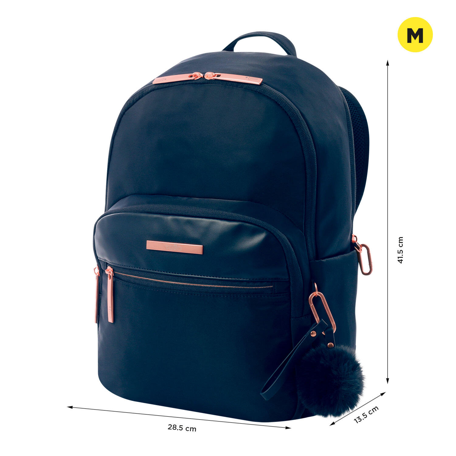 Totto Mochila ejecutiva Adelaide 2.0 Salute Poliéster 28.5 x 41.5 x 13.5 cm 2/5