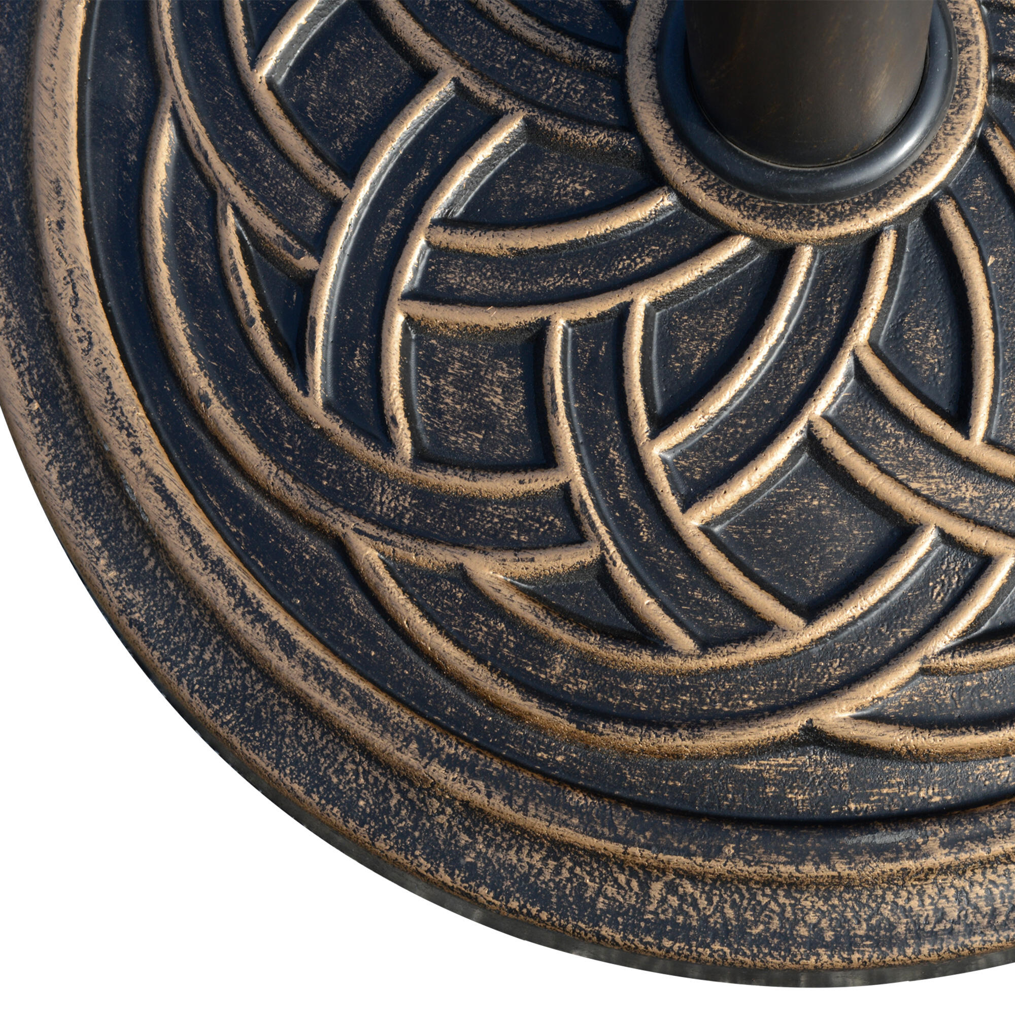 Base para Sombrilla Outsunny 45x45x33 cm Bronce 6/7