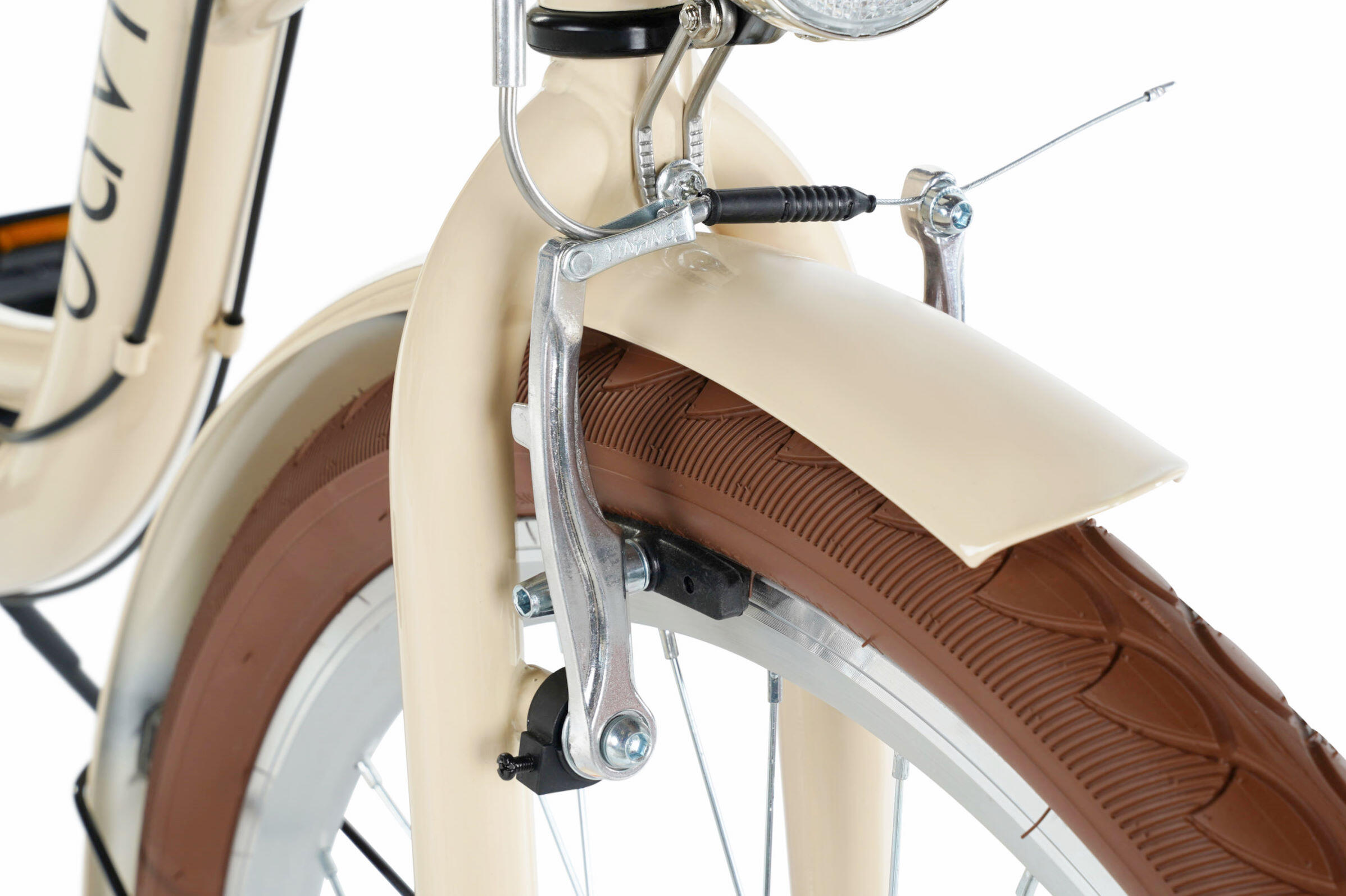 Bicicleta urbana 26" Davi Emma Trend 7 velocidades Shimano 155-180 beige 3/7