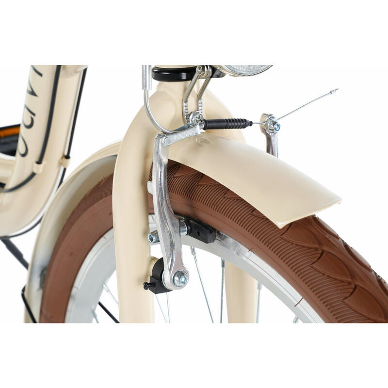Bicicletă oraș 26" Davi Emma Trend 7 viteze Shimano 155-180 bej