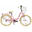 Bicicleta copii Davi Amelia, 1 viteza, 24″, 130-165 cm, Roz/Cream