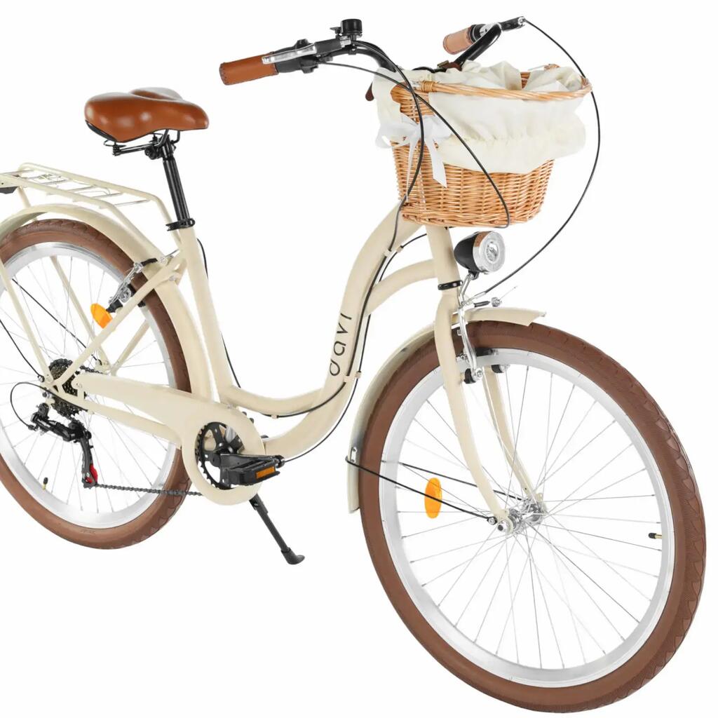 City bike 26″ Davi Emma Style 7 speeds Shimano 155-180 beige