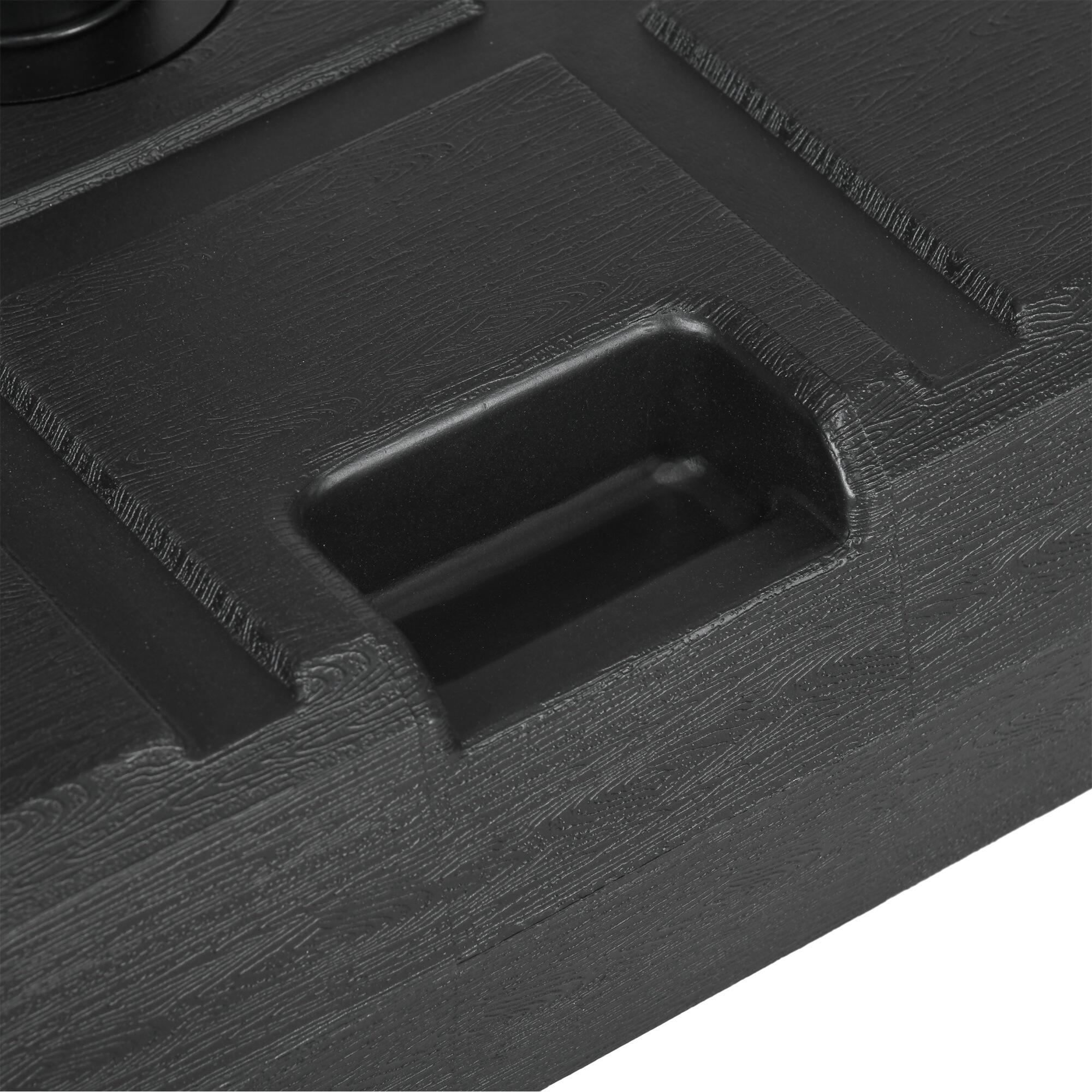 Base de Sombrilla Outsunny 49x49x36.5 cm Negro 6/7