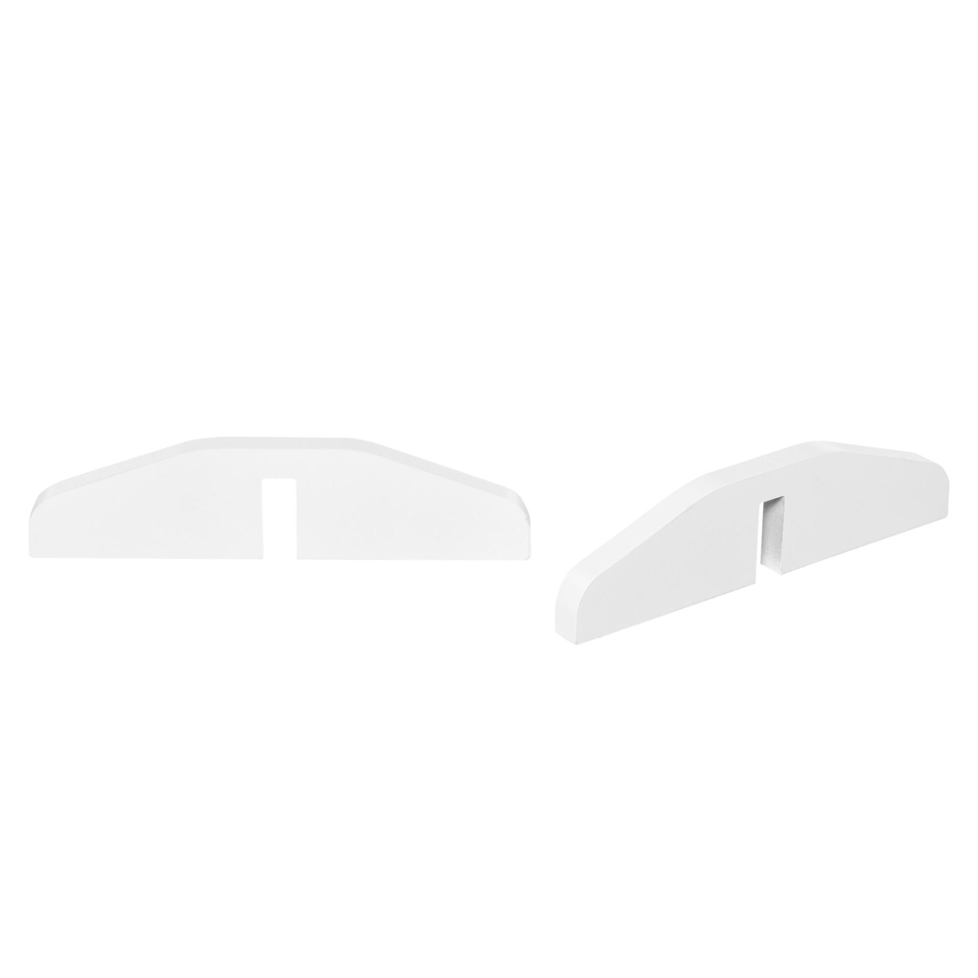 Barrera de Seguridad PawHut 154.5x29.5x61 cm Blanco 5/7