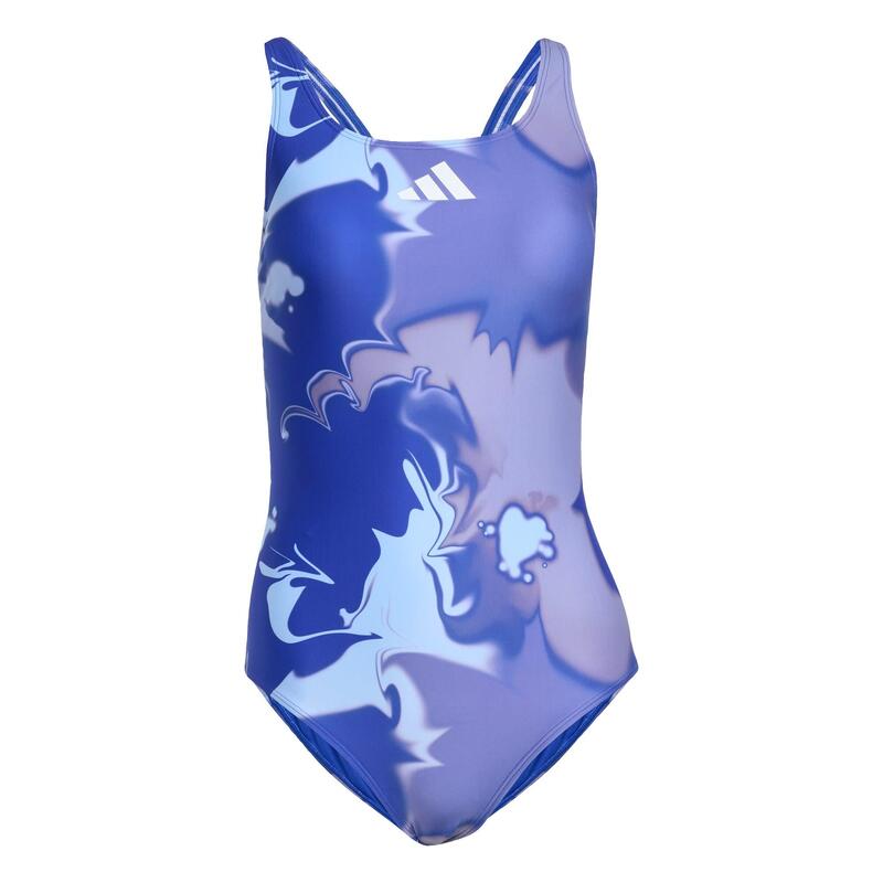 Plavky Tie-Dyed Graphic V-Back