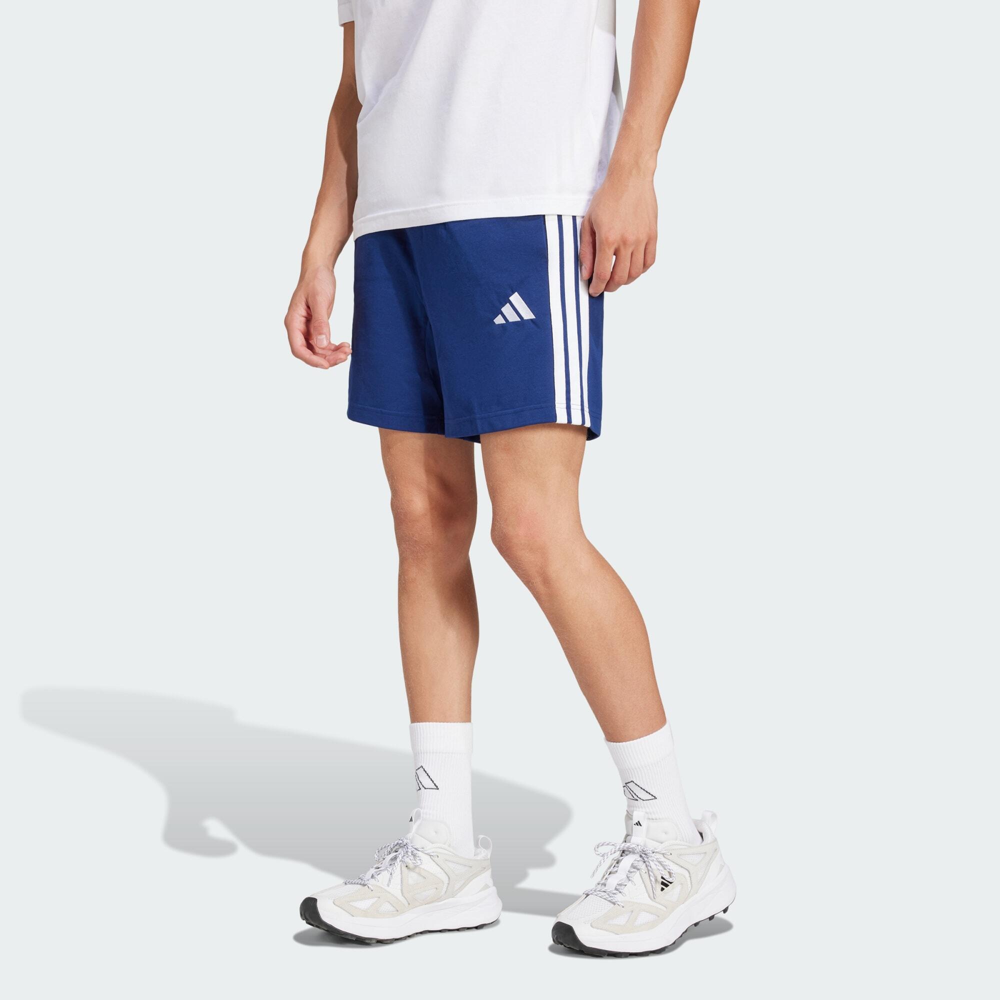 ADIDAS Šortky Essentials 3-Stripes Single Jersey 7-Inch