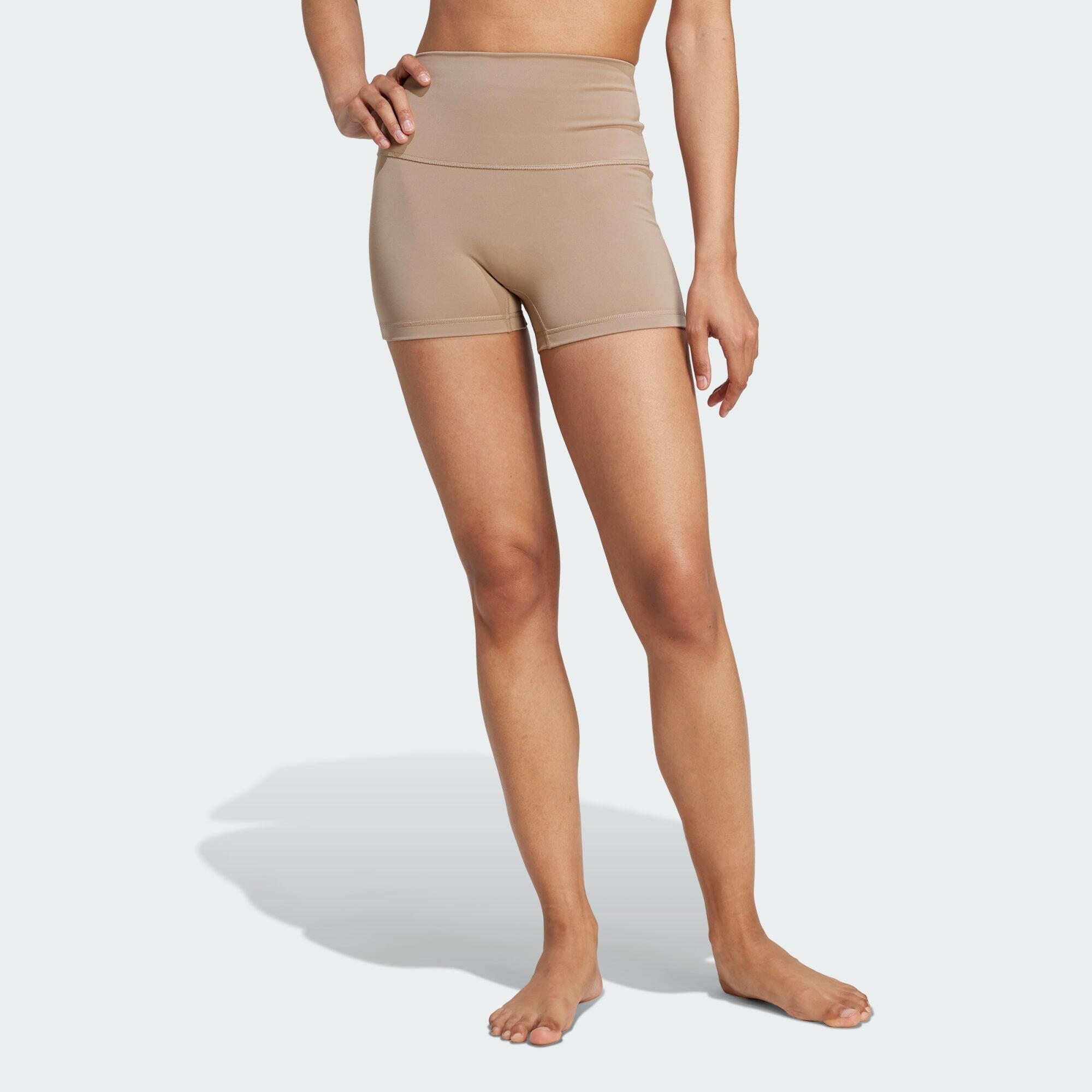 Adidas - Legging Court Booty Sculptant All-me - Short - Marron - Decathlon