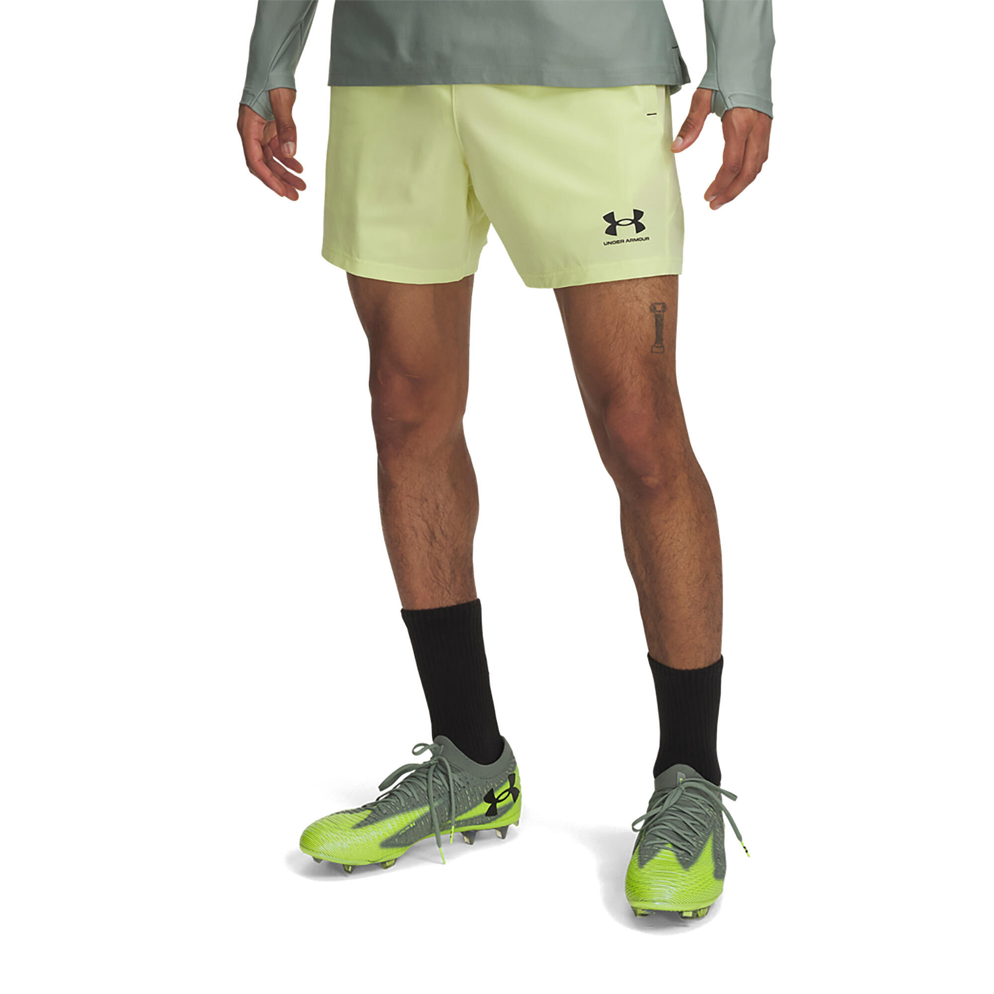 Calções de futebol masculinos Under Armour Challenger Pro Woven 5/5