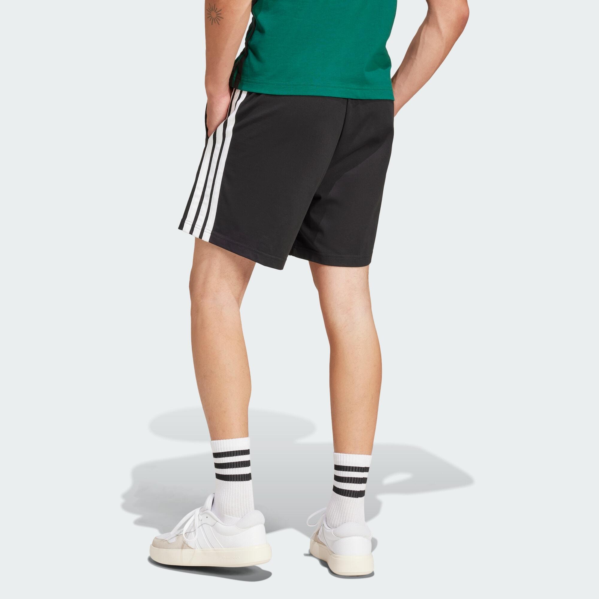 Essentials 3-Streifen Single Jersey 7-Inch Shorts 3/5