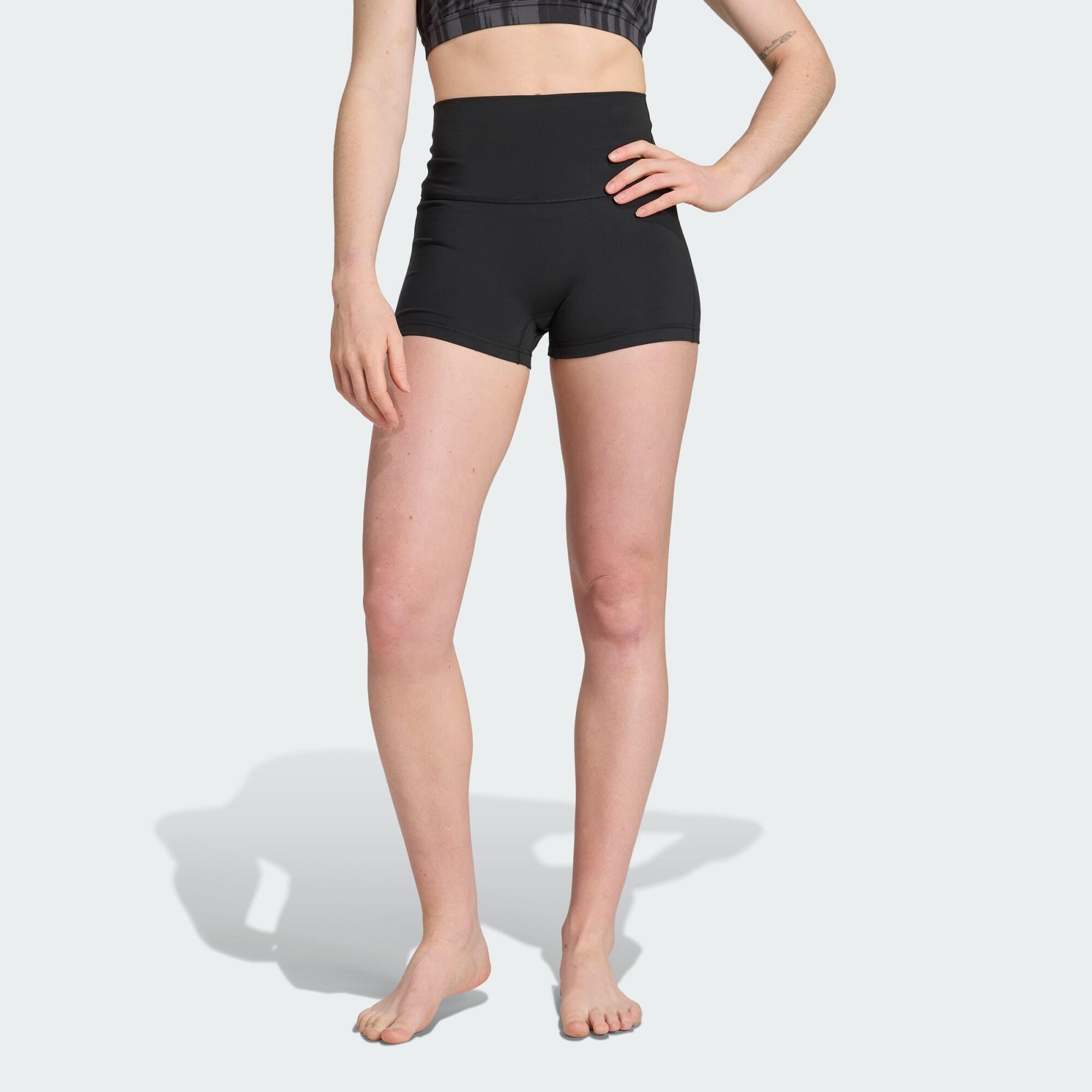 Adidas - Legging Court Booty Sculptant All-me - Short - Noir - Decathlon