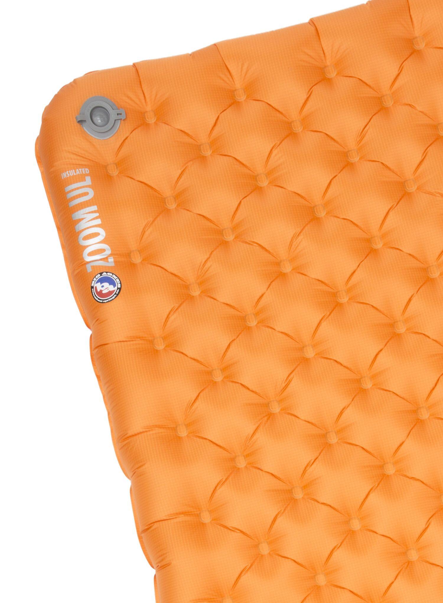 Materac dmuchany Big Agnes Zoom Ul Insulated Wide Reg - amber glow 3/3