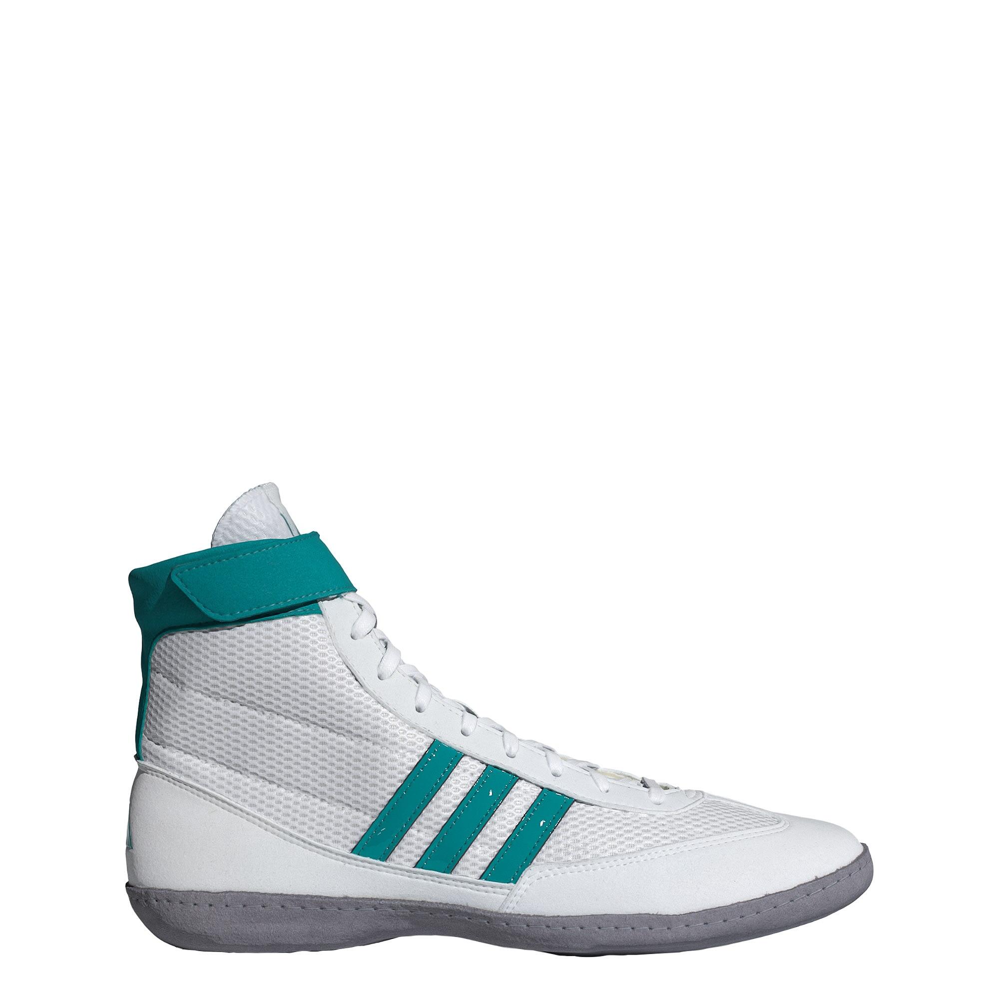 white / atlantis blue / grey