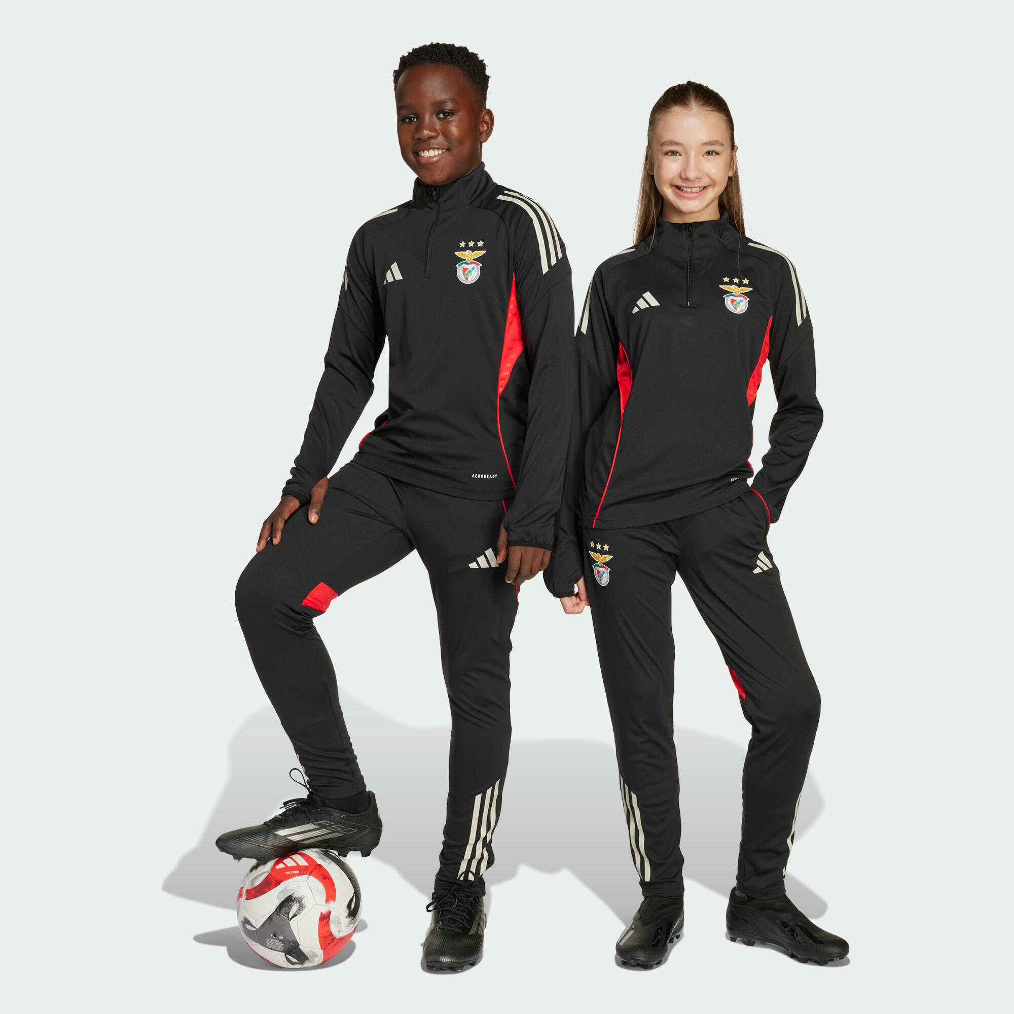 Adidas - Pantalon D'Entraînement Benfica Tiro 25 Competition Enfants - Pantalons - Noir - 7-8 Ans - Decathlon