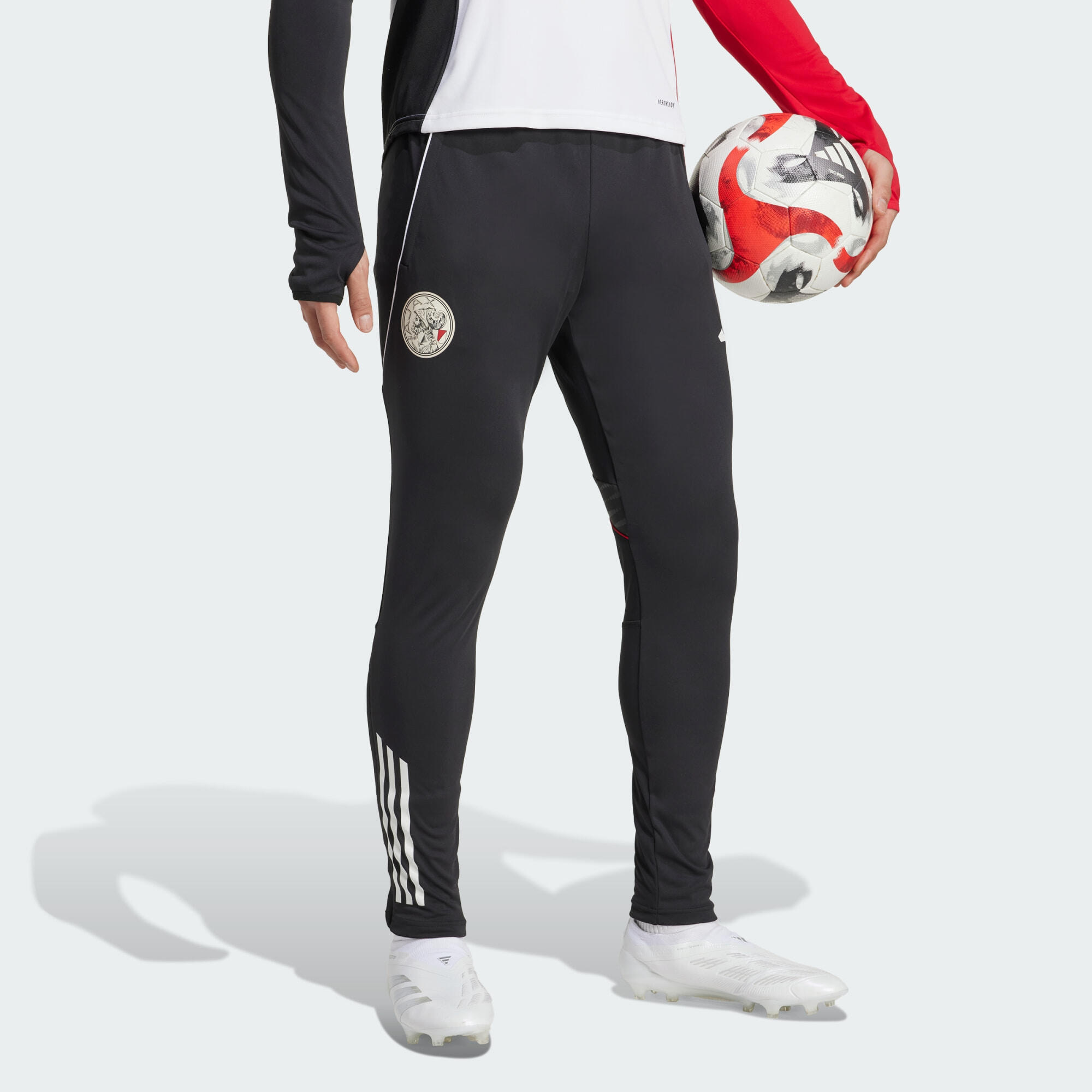 Adidas - Pantalon D'Entraînement Ajax Amsterdam Tiro 25 Competition - Pantalons - Blanc|noir|rouge - S - Decathlon