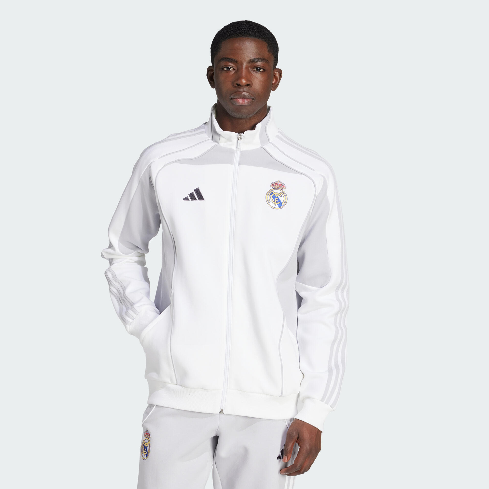 ADIDAS Sportovní bunda Real Madrid UBP Doubleknit