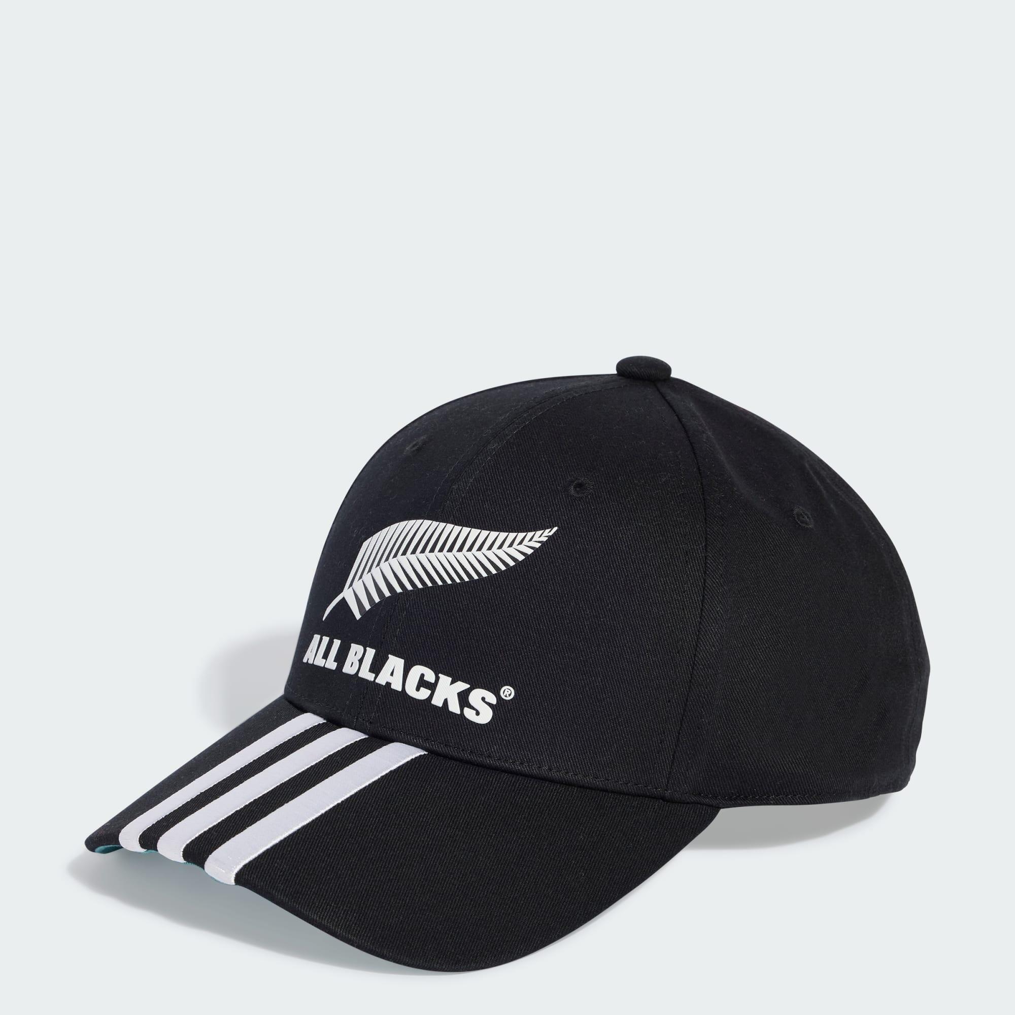 All Blacks 3-Streifen Baseball Kappe 5/5