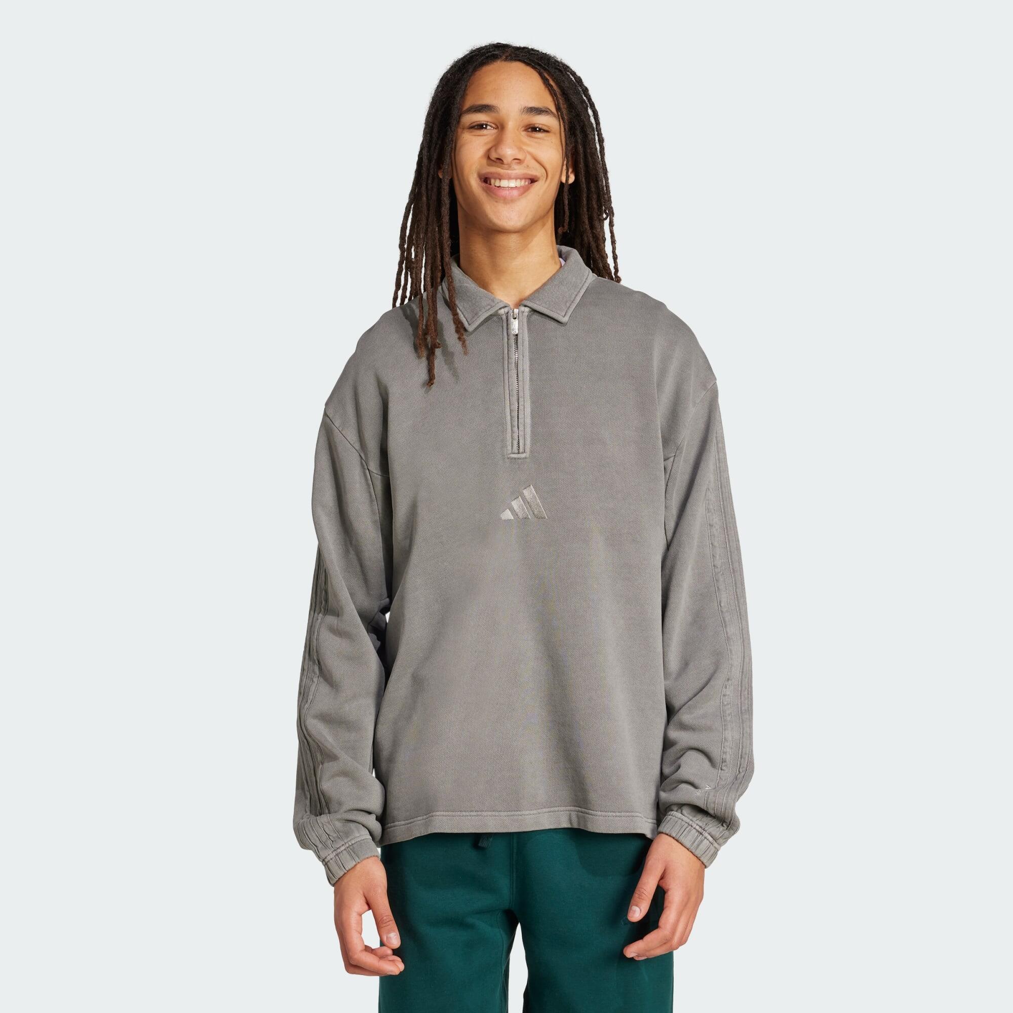 ADIDAS Mikina ALL SZN French Terry Washed Half-Zip