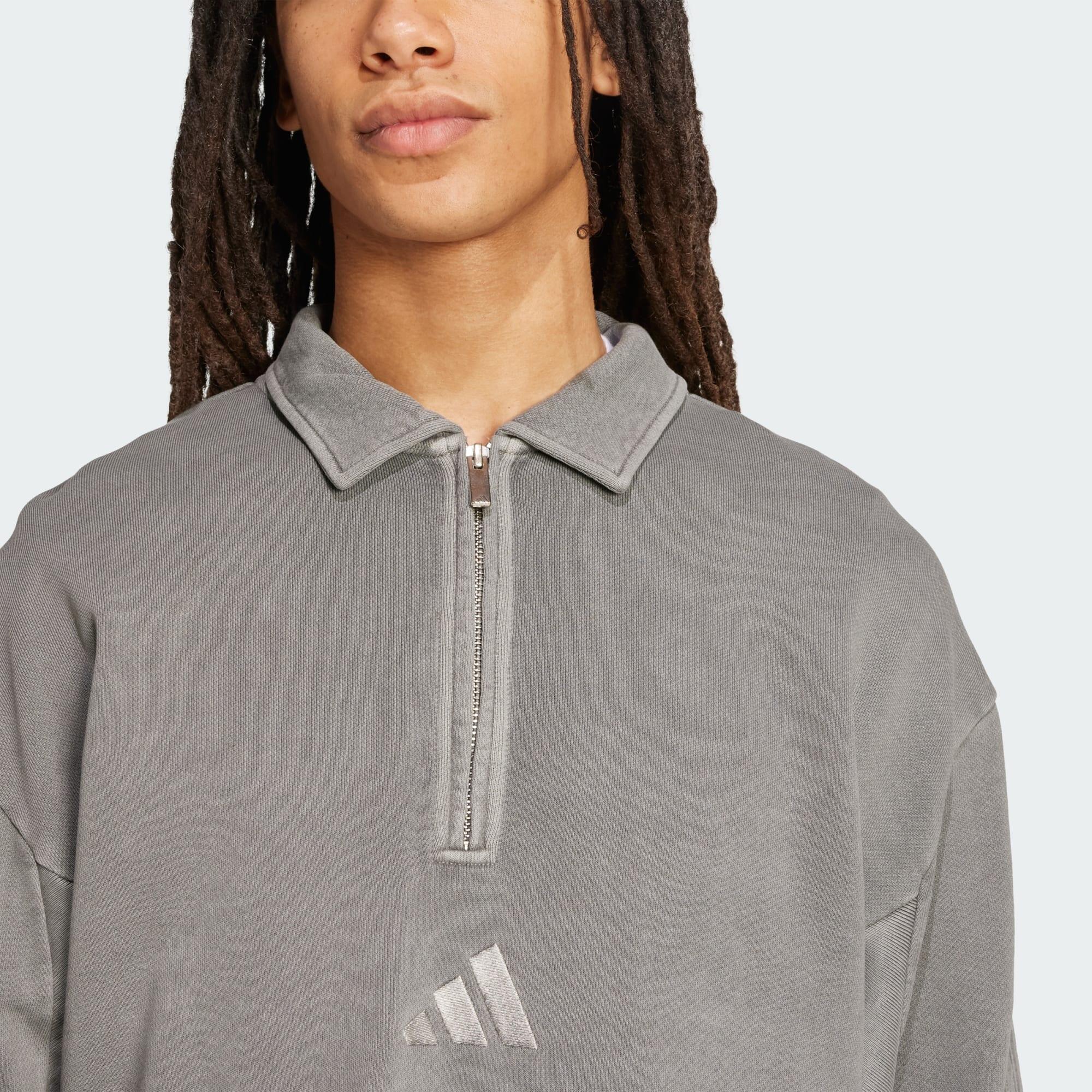 Mikina ALL SZN French Terry Washed Half-Zip 4/5
