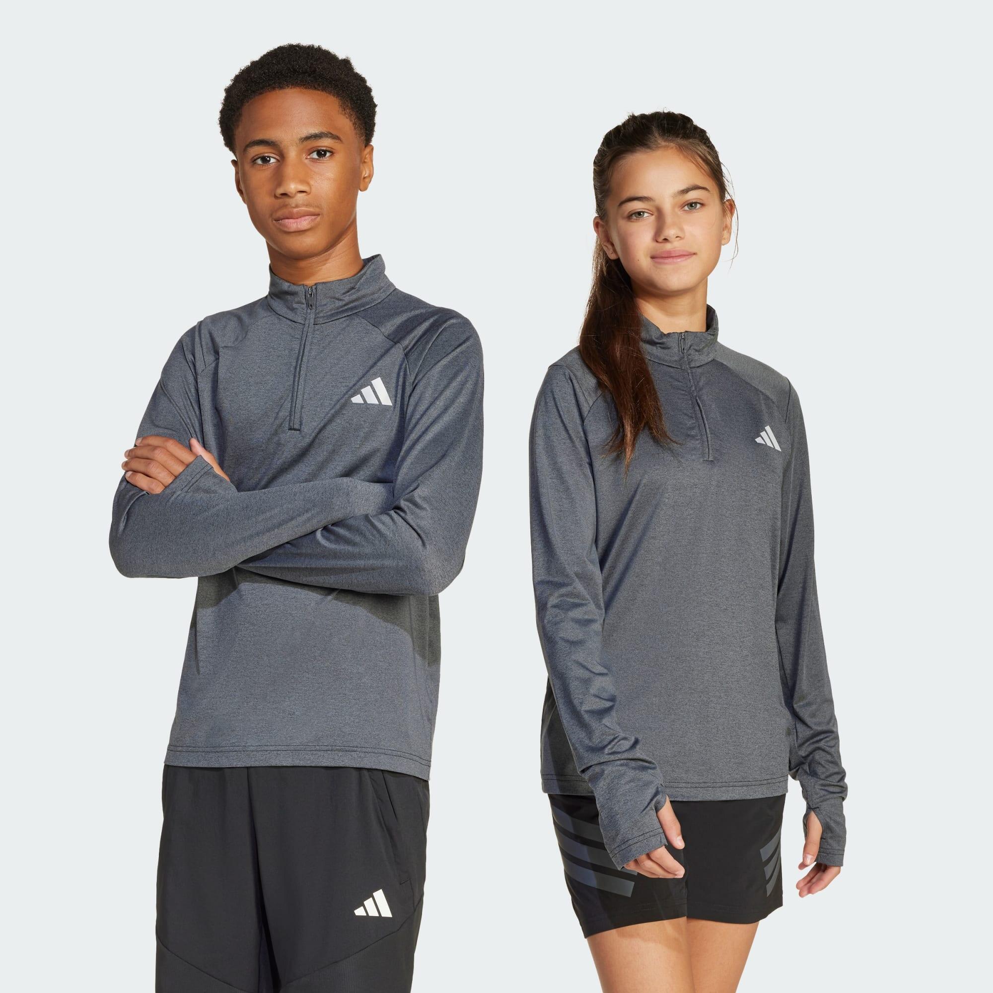 ADIDAS All Sports Favorite 1/4-Zip Long Sleeve Tee