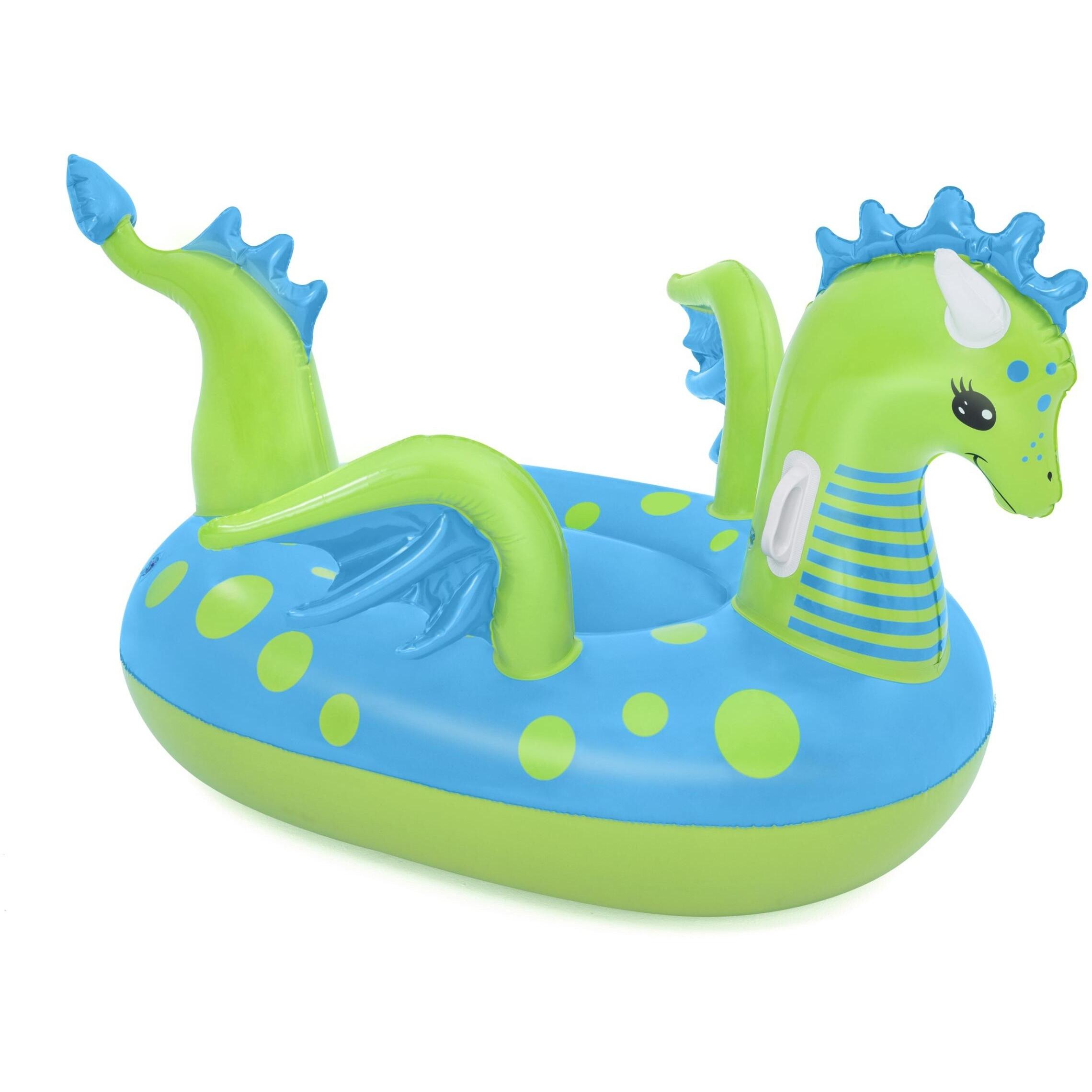 Bouée gonflable bébé dragon chevauchable Bestway 2/6