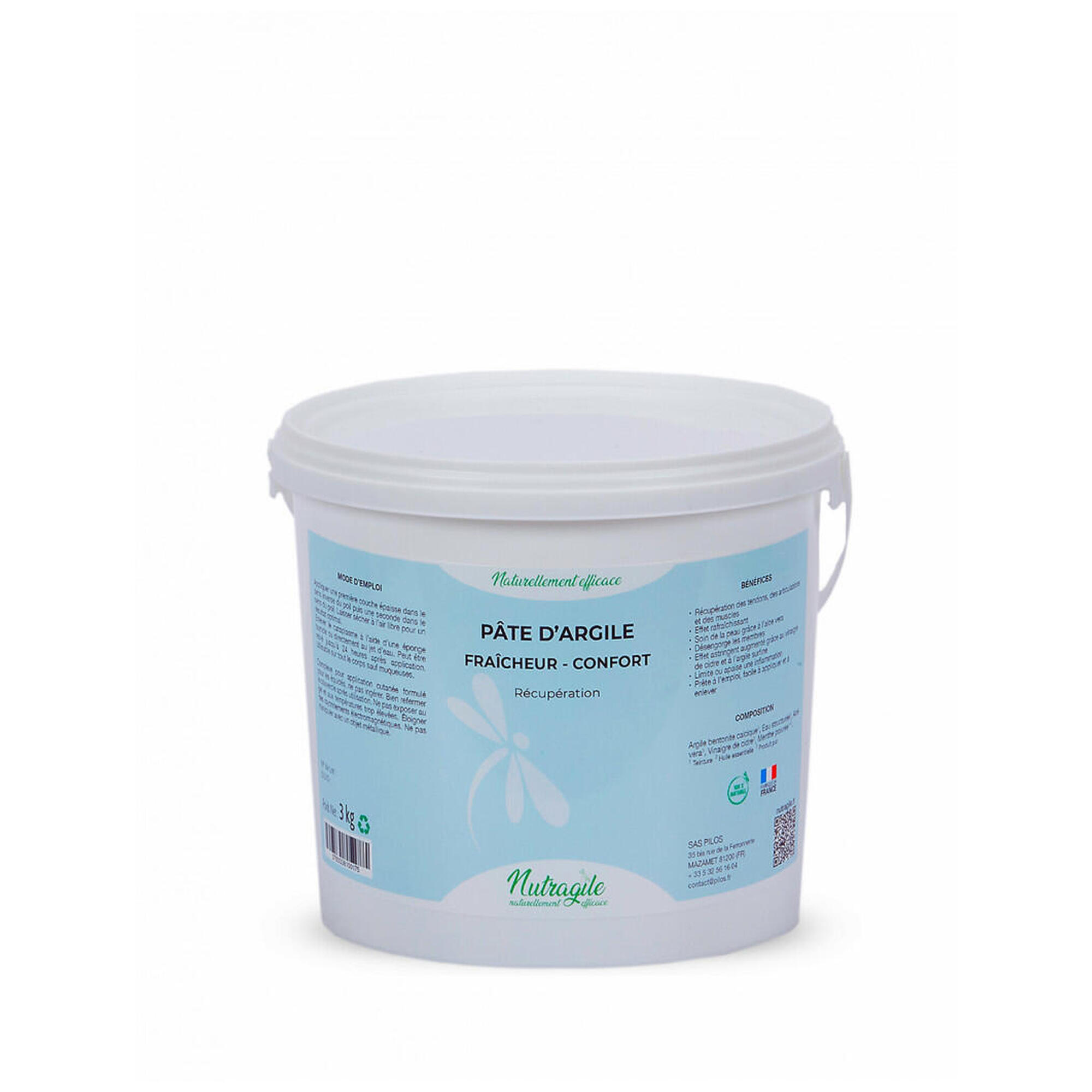 Nutragile - Pâte D'Argile Fraîcheur & Confort - Argile - 10 Kg - Decathlon