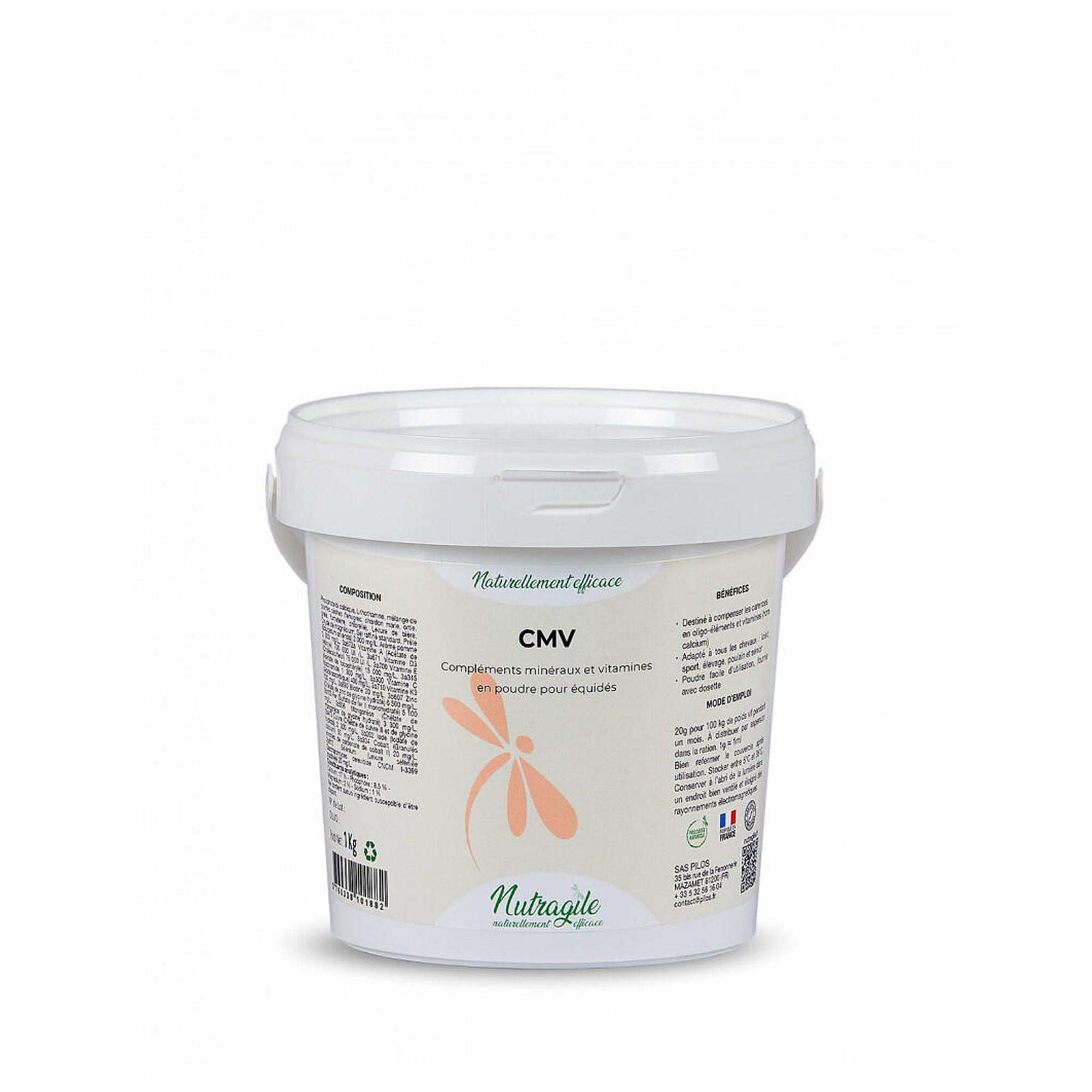 Nutragile - Cmv - Compléments Minéraux Et Vitamites - Complément Alimentaire - 1 Kg - Decathlon