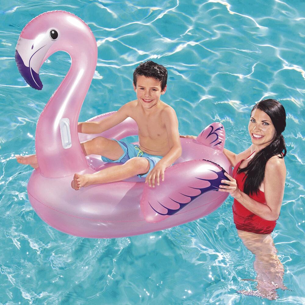BESTWAY PLUTA GONFLABILA FLAMINGO 127x127 CM 3/10