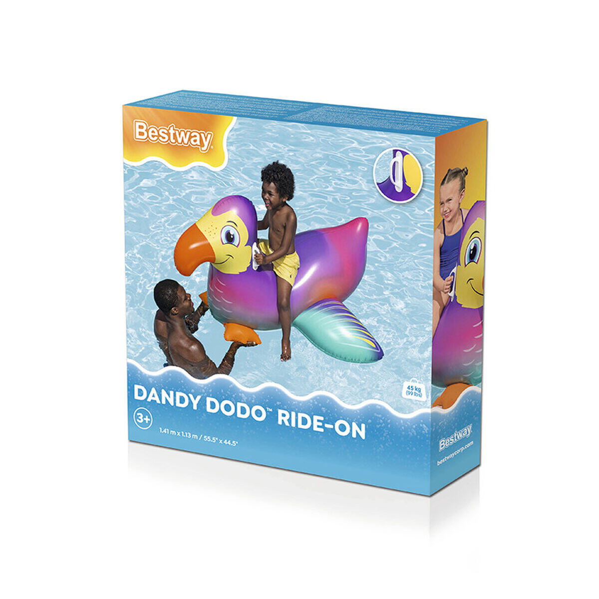 Bestway Bouée gonflable enfants Dandy Dodo 141 x 113 cm 2/6